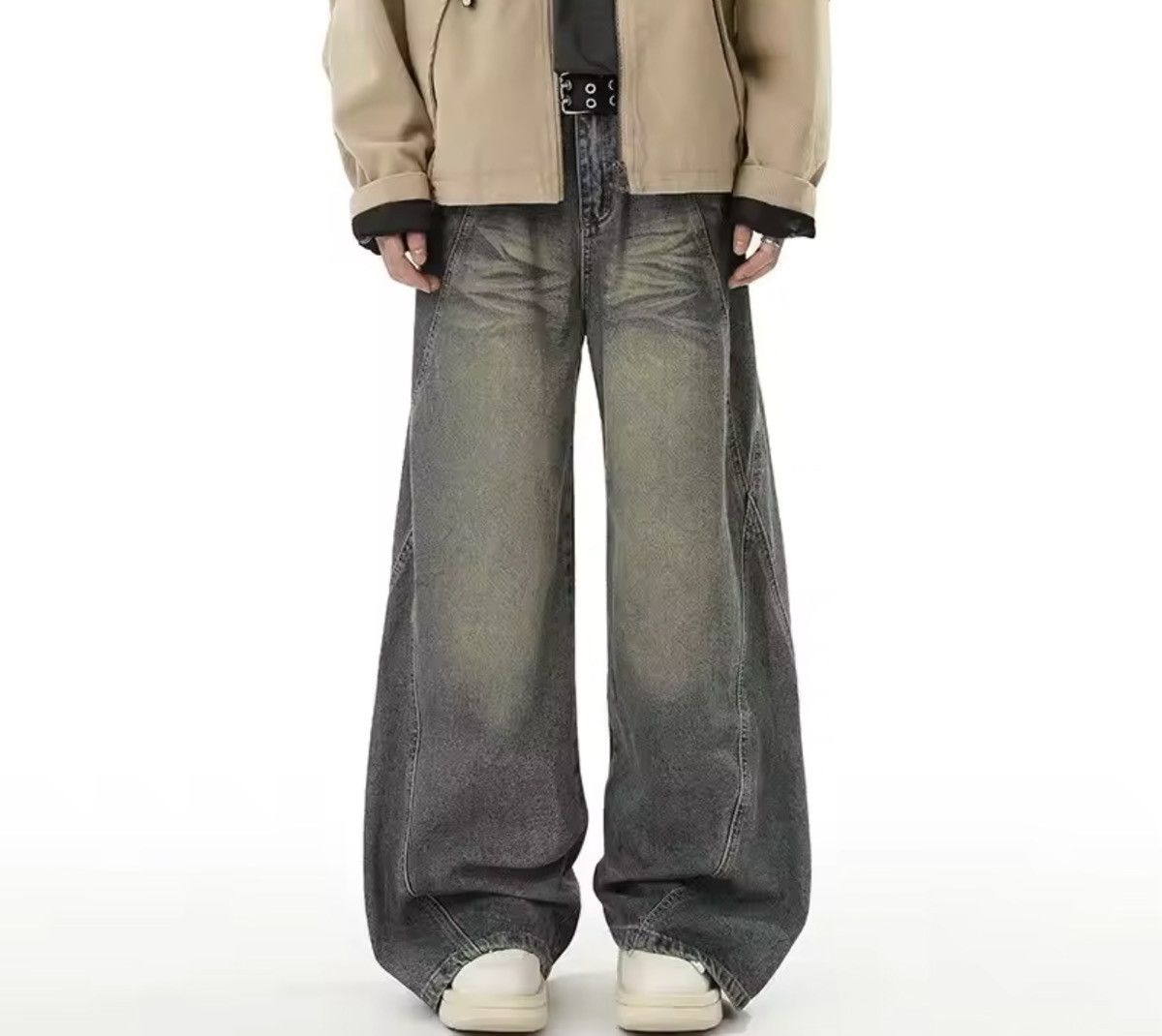 Jean retro curved knife jeans Size US 29 - 4 Thumbnail