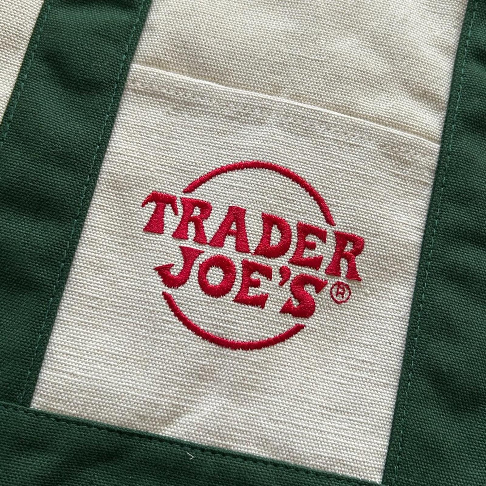 Other Trader Joe's Green Mini Canvas Tote Bag Size ONE SIZE - 4 Thumbnail