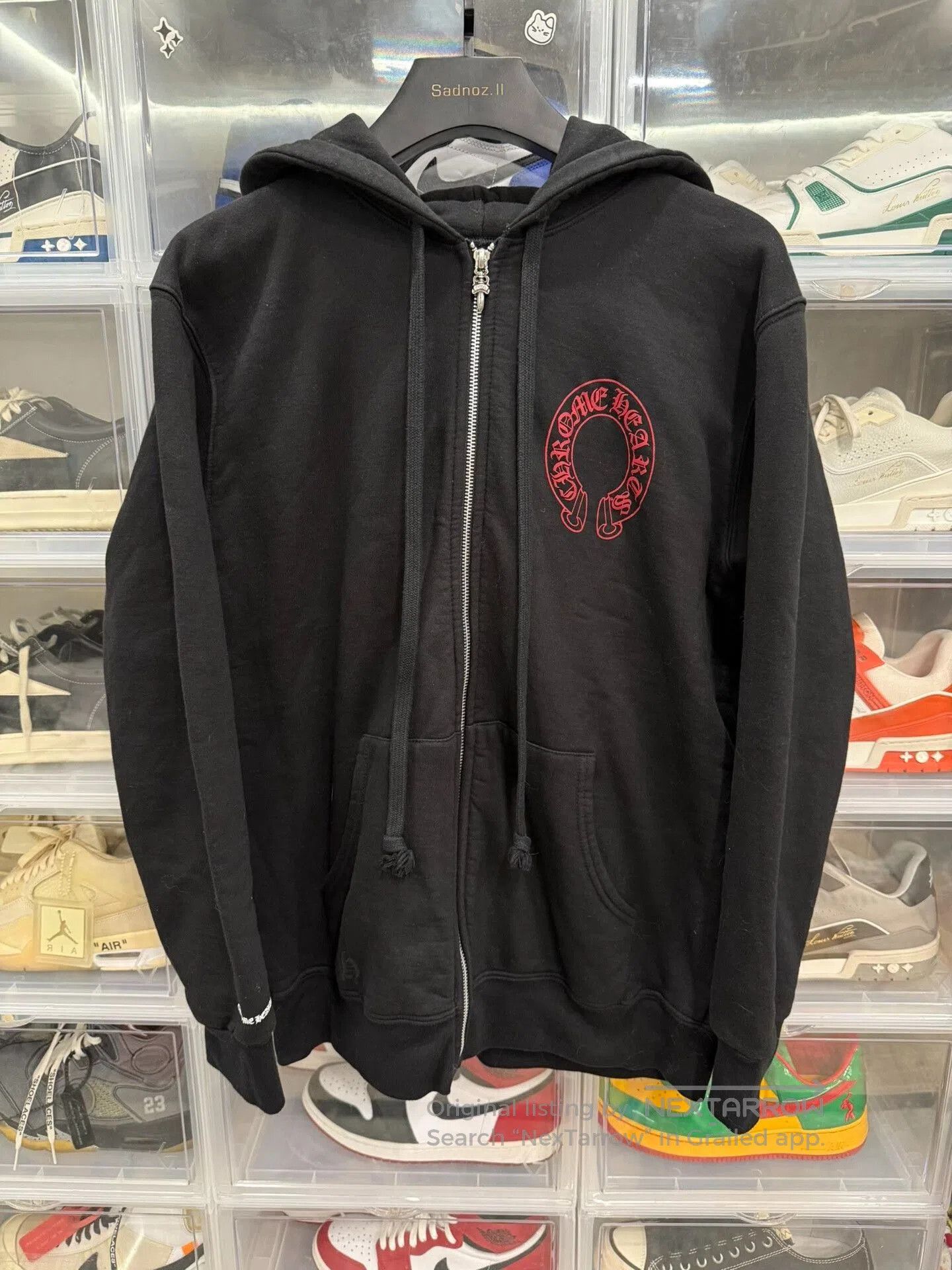 Chrome Hearts Chrome Hearts Cross Zip Sweatshirt XL. Size US XL / EU 56 / 4 - 1 Thumbnail