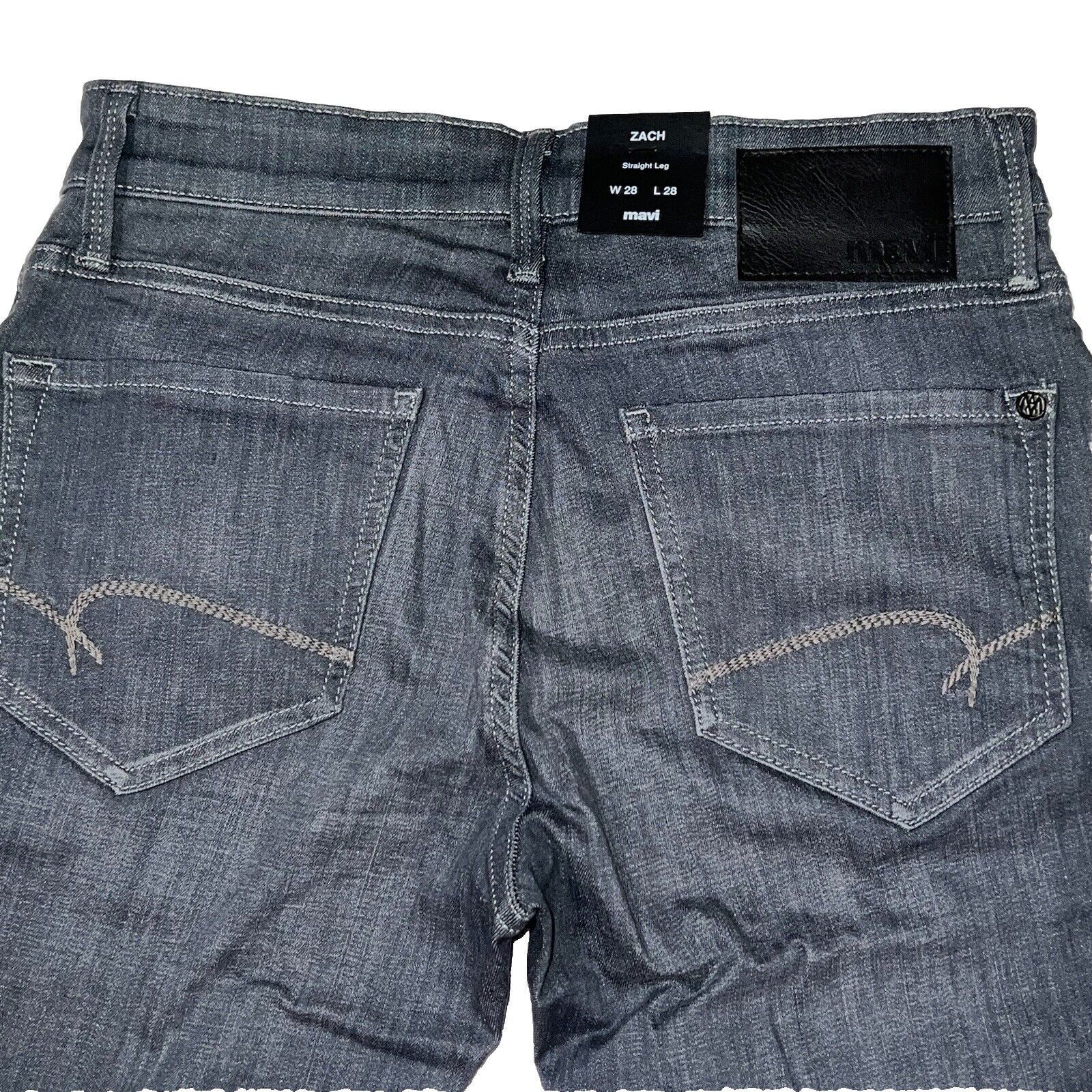 Mavi Mavi Jeans Mens 28x27 Blue Stretch Zach Straight Leg Casual Size US 28 / EU 44 - 7 Thumbnail