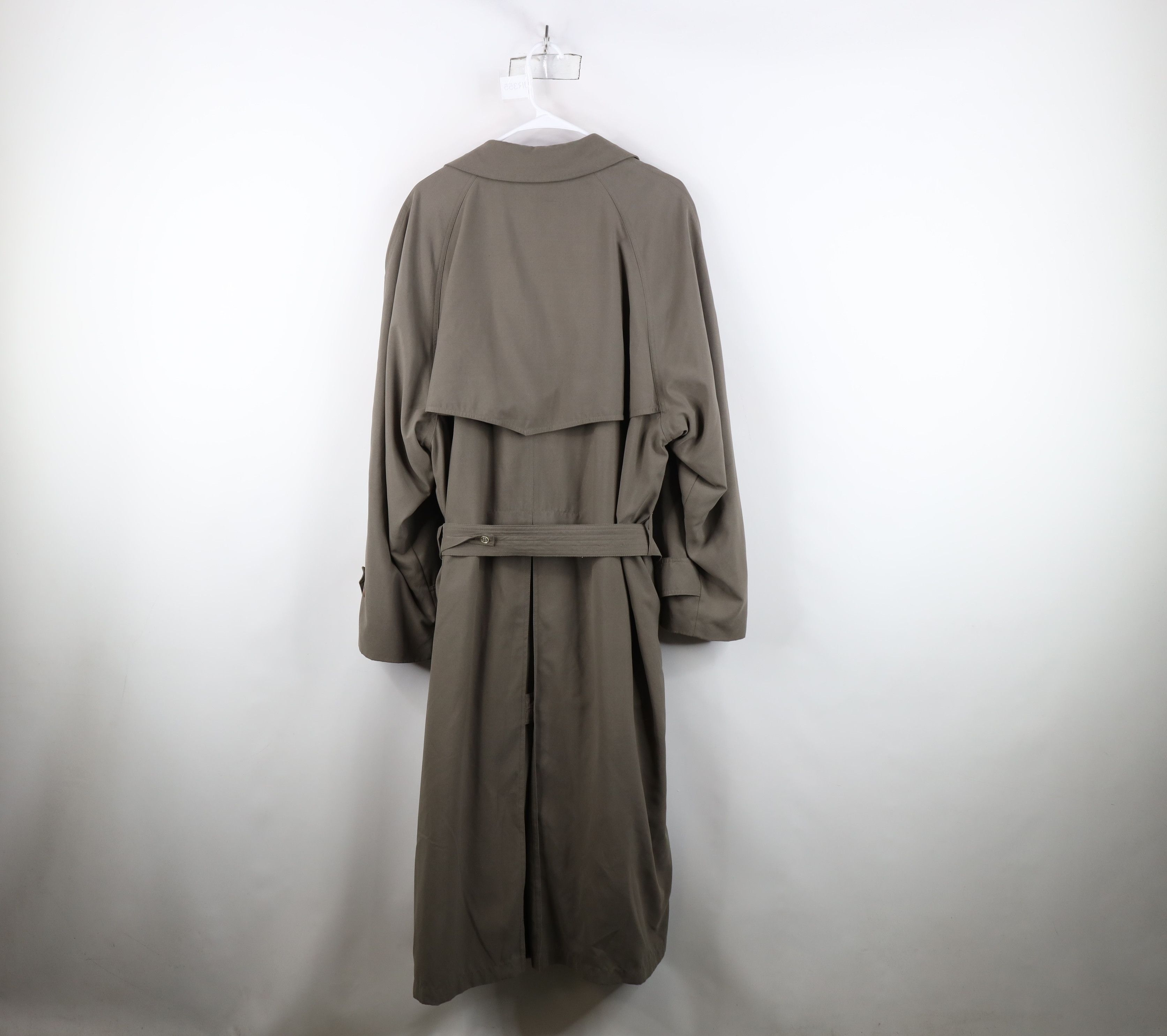 Ralph Lauren × Vintage Vintage 90s Chaps Ralph Lauren Belted Trench Coat Jacket Size US XXL / EU 58 / 5 - 14 Thumbnail