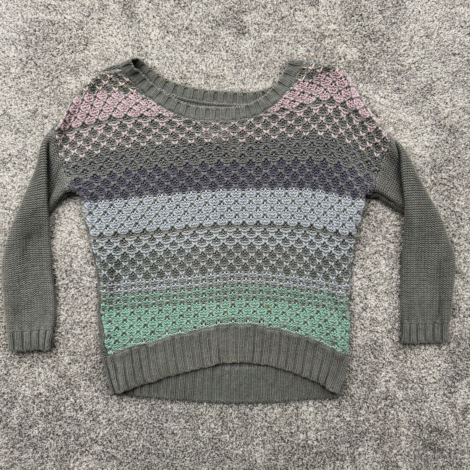 American Eagle Outfitters American Eagle Sweater Womens XS Crochet Knit Boho Slouchy Size XS / US 0-2 / IT 36-38 - 1 Thumbnail