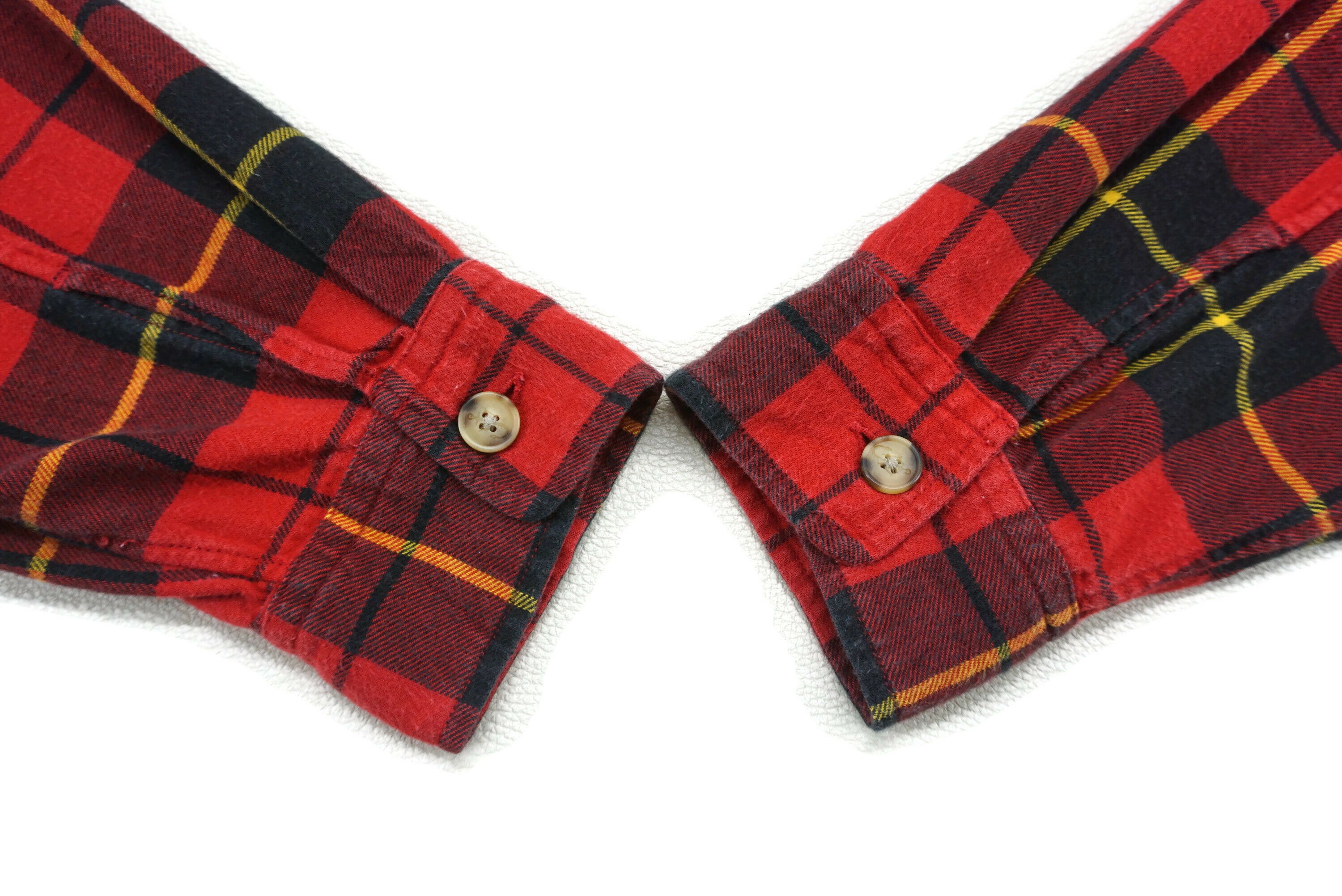 JW Anderson × Uniqlo J.W. Anderson Throwshirt Plaid Tartan Pullover Shirt Size L / US 10 / IT 46 - 9 Thumbnail