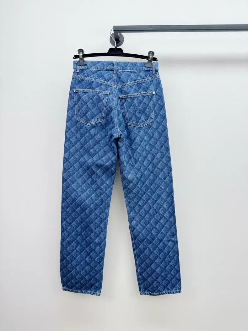 Chanel Chanel Diamond check jeans Size 24" / US 00 / IT 34 - 4 Thumbnail