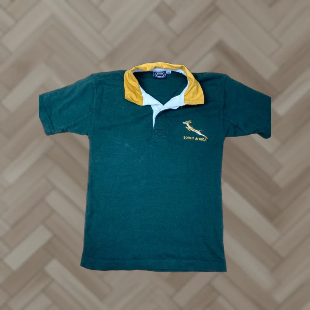 Vintage Rugby Classics South Africa Polo XS Green Short Sleeve Mens Shirt Polo XS Green Rugby Classics South Africa Mens XS Green Polo Size US XS / EU 42 / 0 - 1 Thumbnail