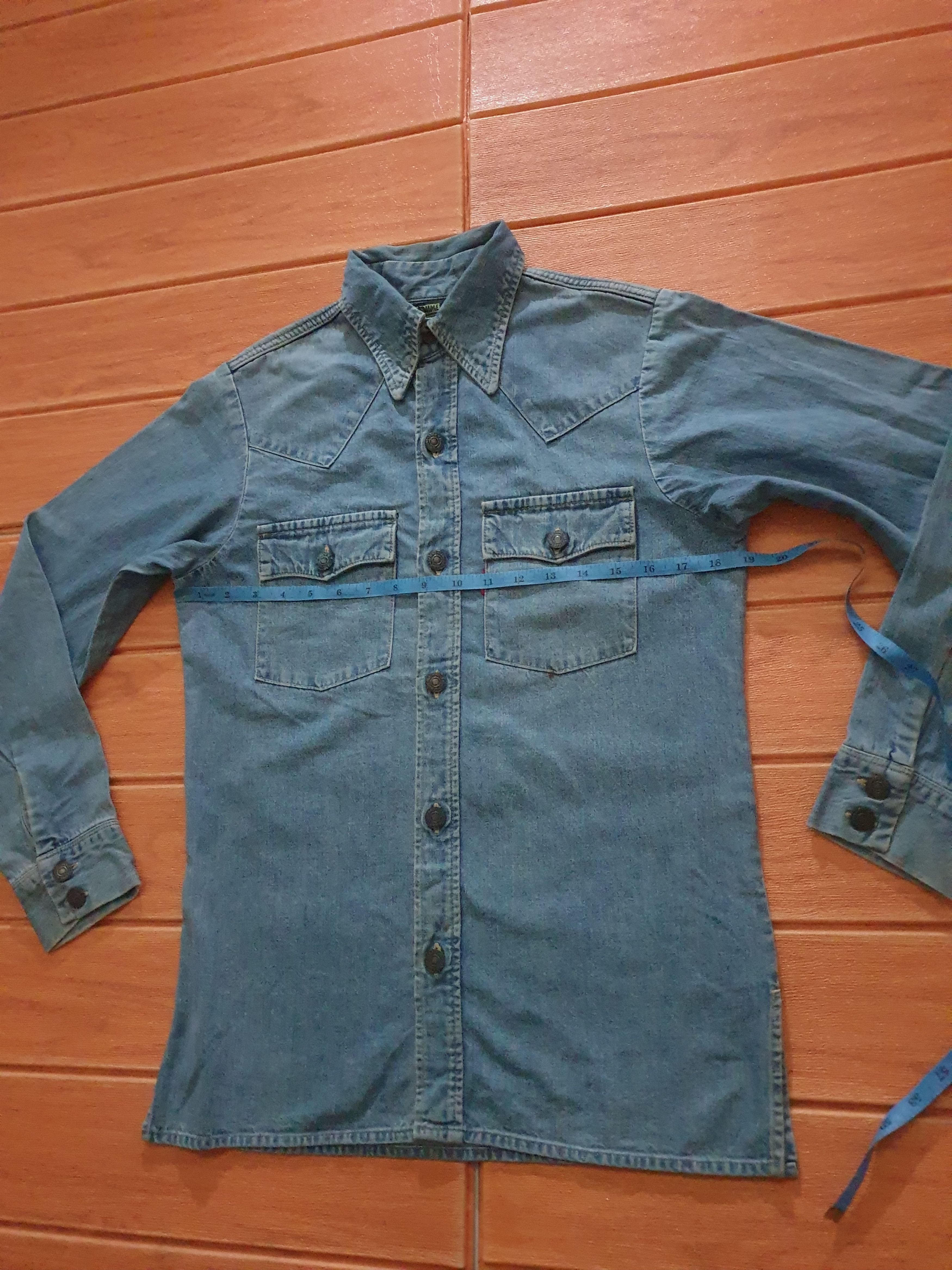 Denime 💥DENIME Made in Japan button up Shirt Size US M / EU 48-50 / 2 - 6 Thumbnail