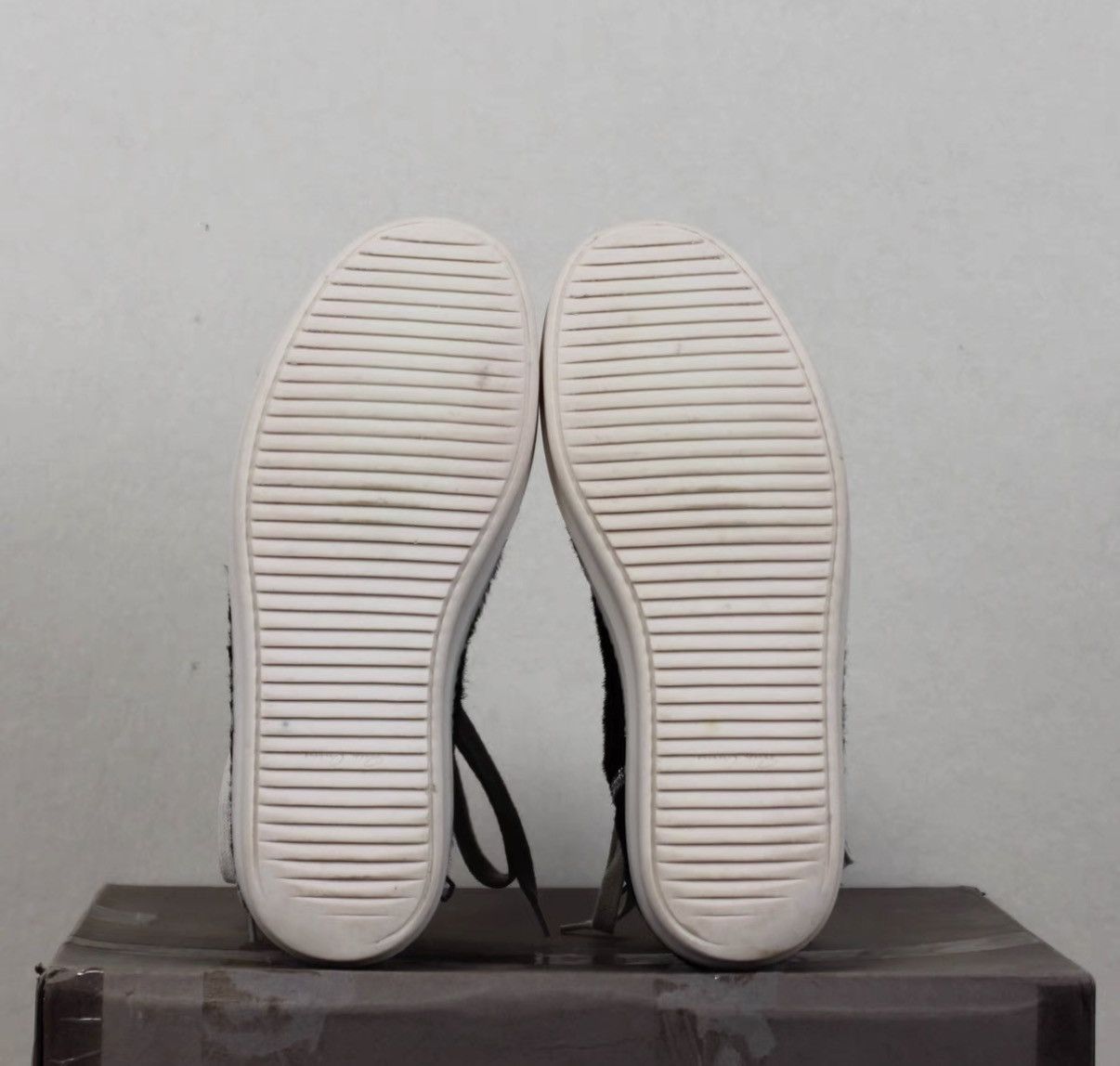 Rick Owens Rick Owens Pony Hair Bubble Converse-Inspired Sneakers Size US 8 / EU 41 - 6 Thumbnail