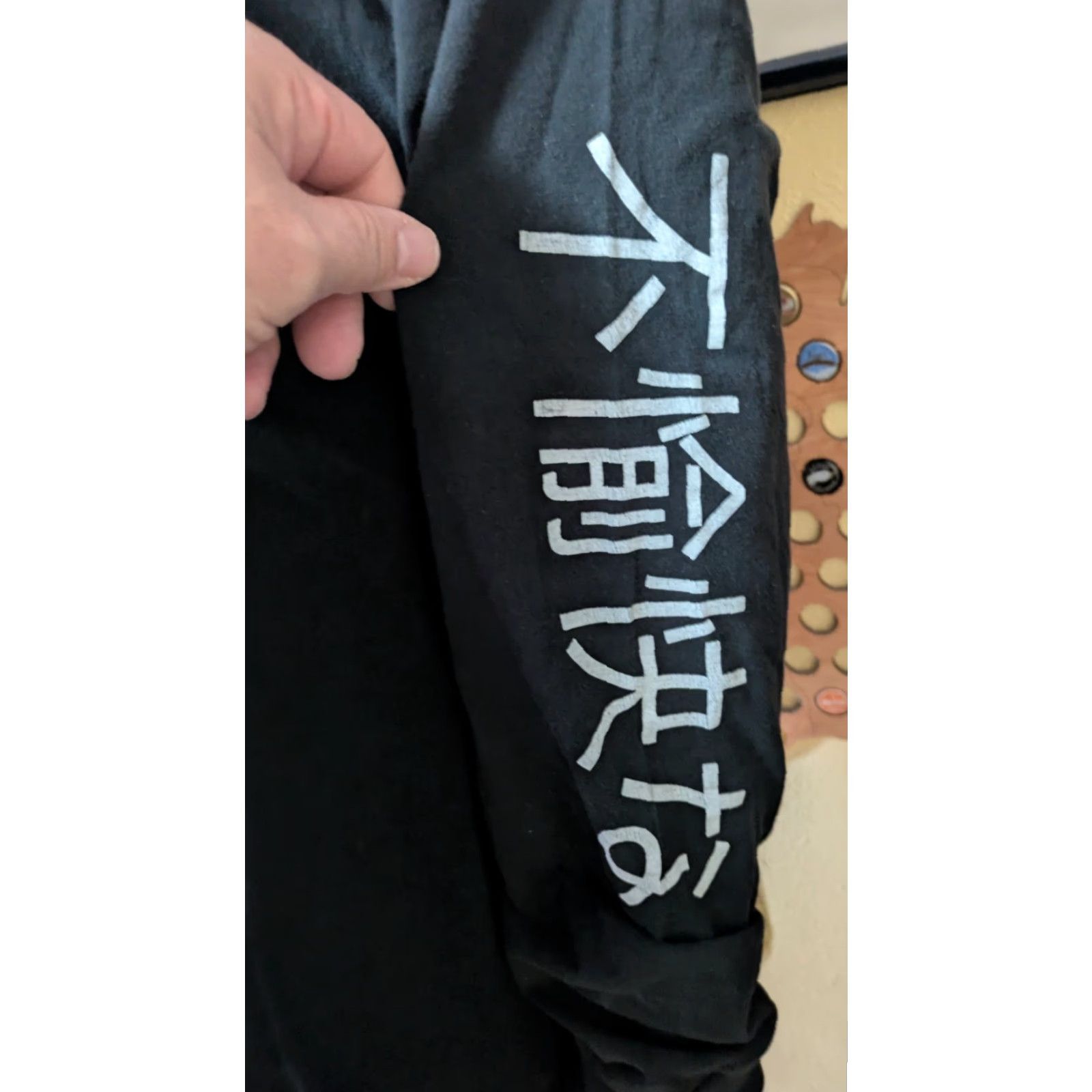 Tultex VEXATIOUS Detroit Deathcore Band Long Sleeve T Shirt XL Black Tultex 100% Cotton Mens Crew Neck Graphic Tee Band Metal Rock Horror 2017 Size US XL / EU 56 / 4 - 2 Thumbnail