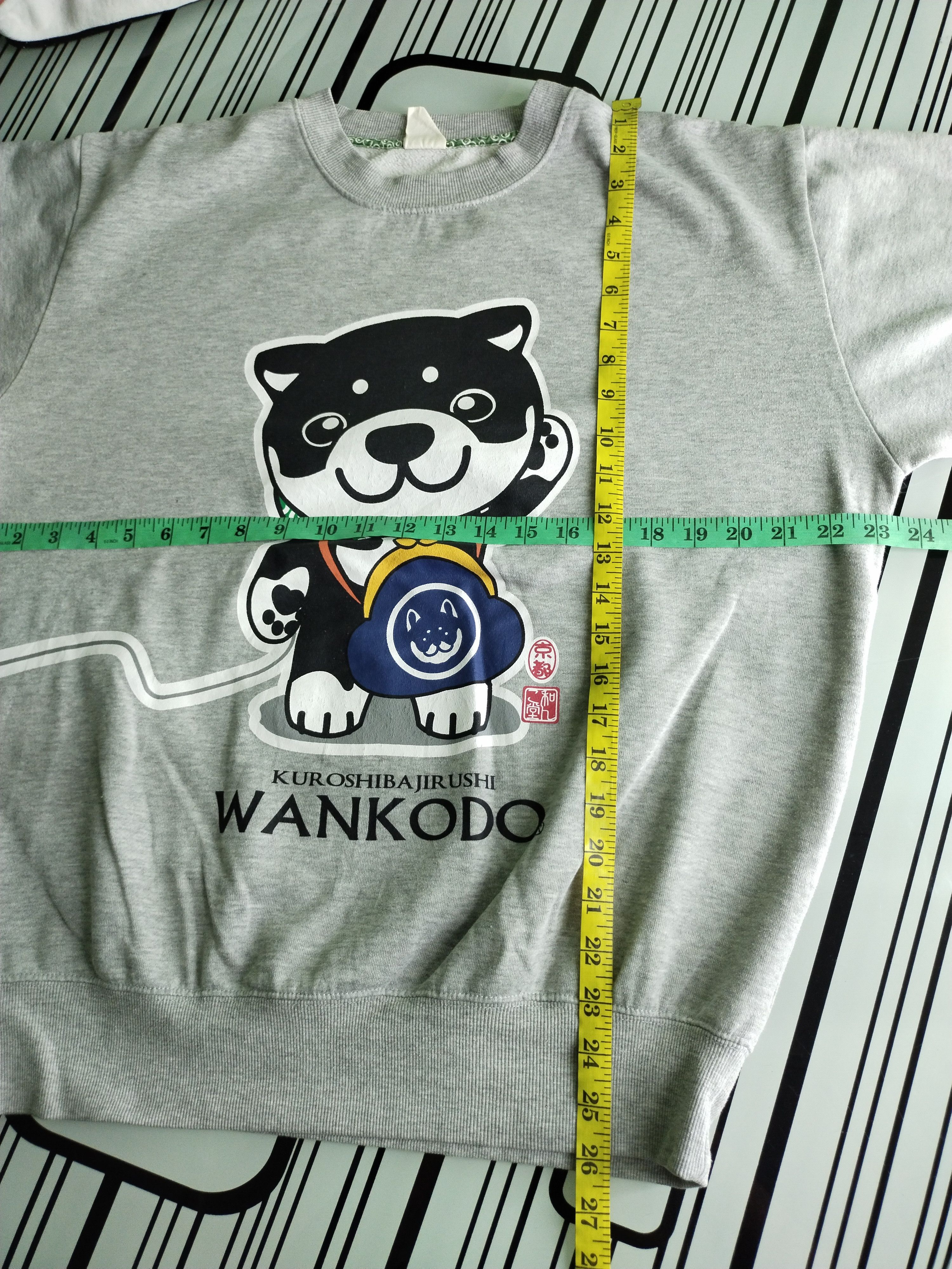 Japanese Brand × Vintage Japanese Kuroshibajir Ushi Wankodo Sweatshirt Size US L / EU 52-54 / 3 - 12 Thumbnail