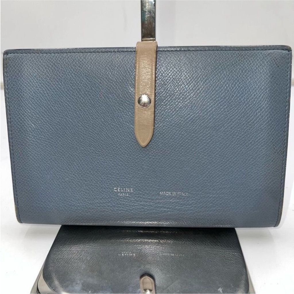 Celine Celine Grained Calfskin Medium Multifunction Strap Wallet Size ONE SIZE - 1 Thumbnail