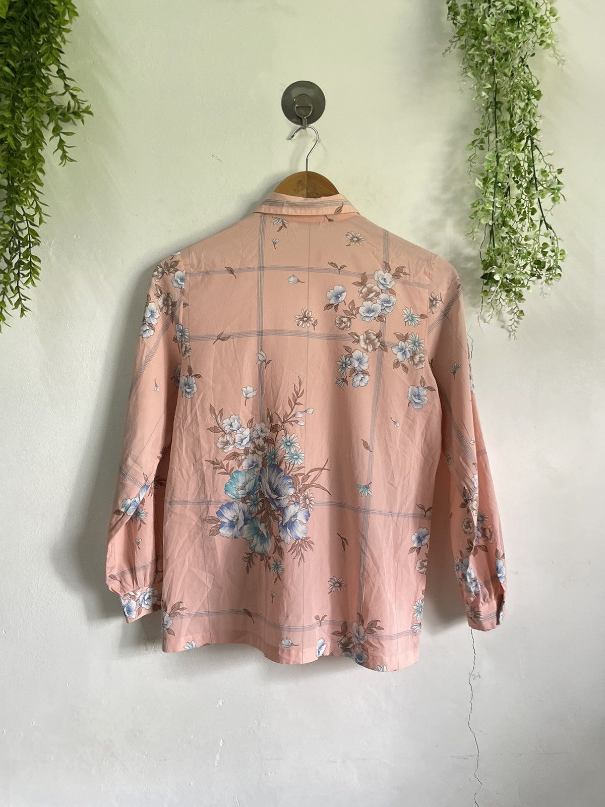 Balmain × Pierre Balmain Vintage Pierre Balmain tokyo Floral Blouse Size S / US 4 / IT 40 - 7 Thumbnail