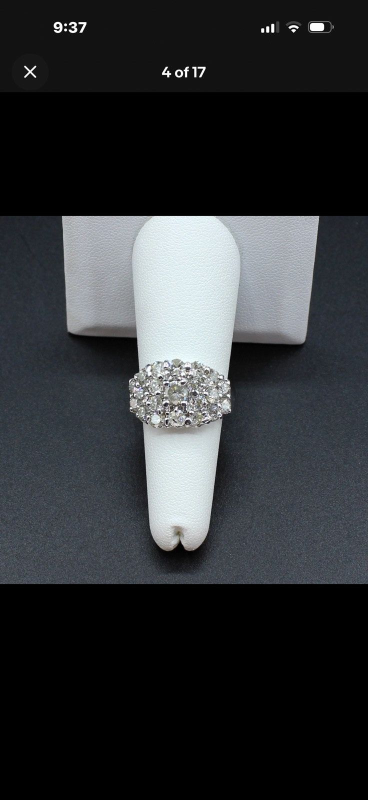 Other 14kt white gold 2.50 carats of natural diamonds Size ONE SIZE - 2 Thumbnail