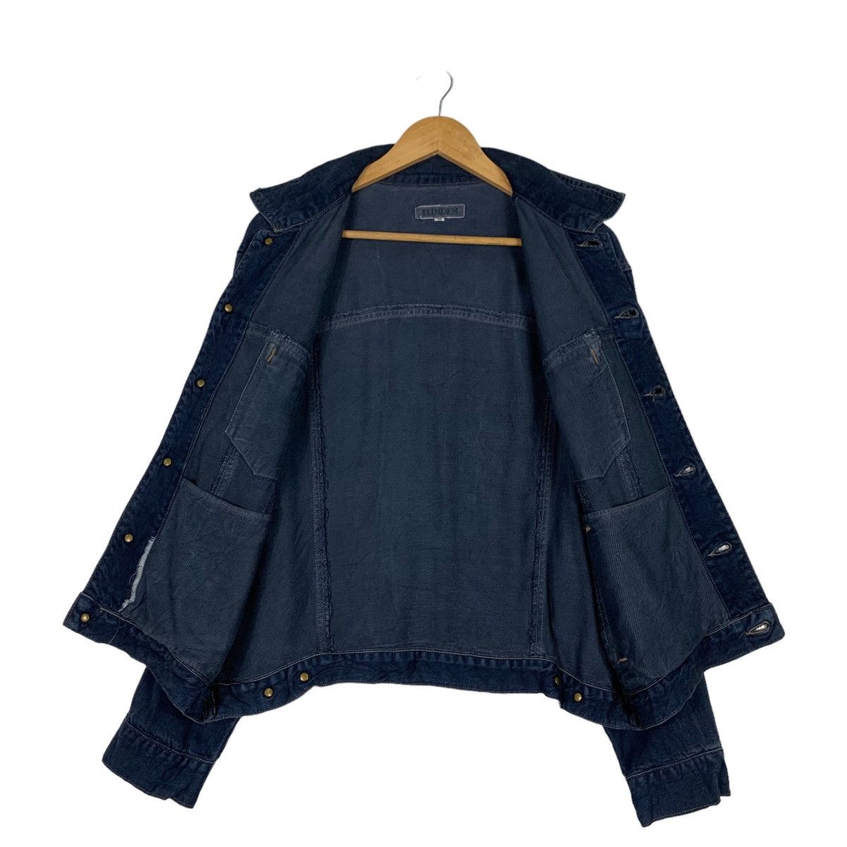 Japanese Brand ELINDEN Denim Jacket #1133-C52 Size US M / EU 48-50 / 2 - 11 Thumbnail