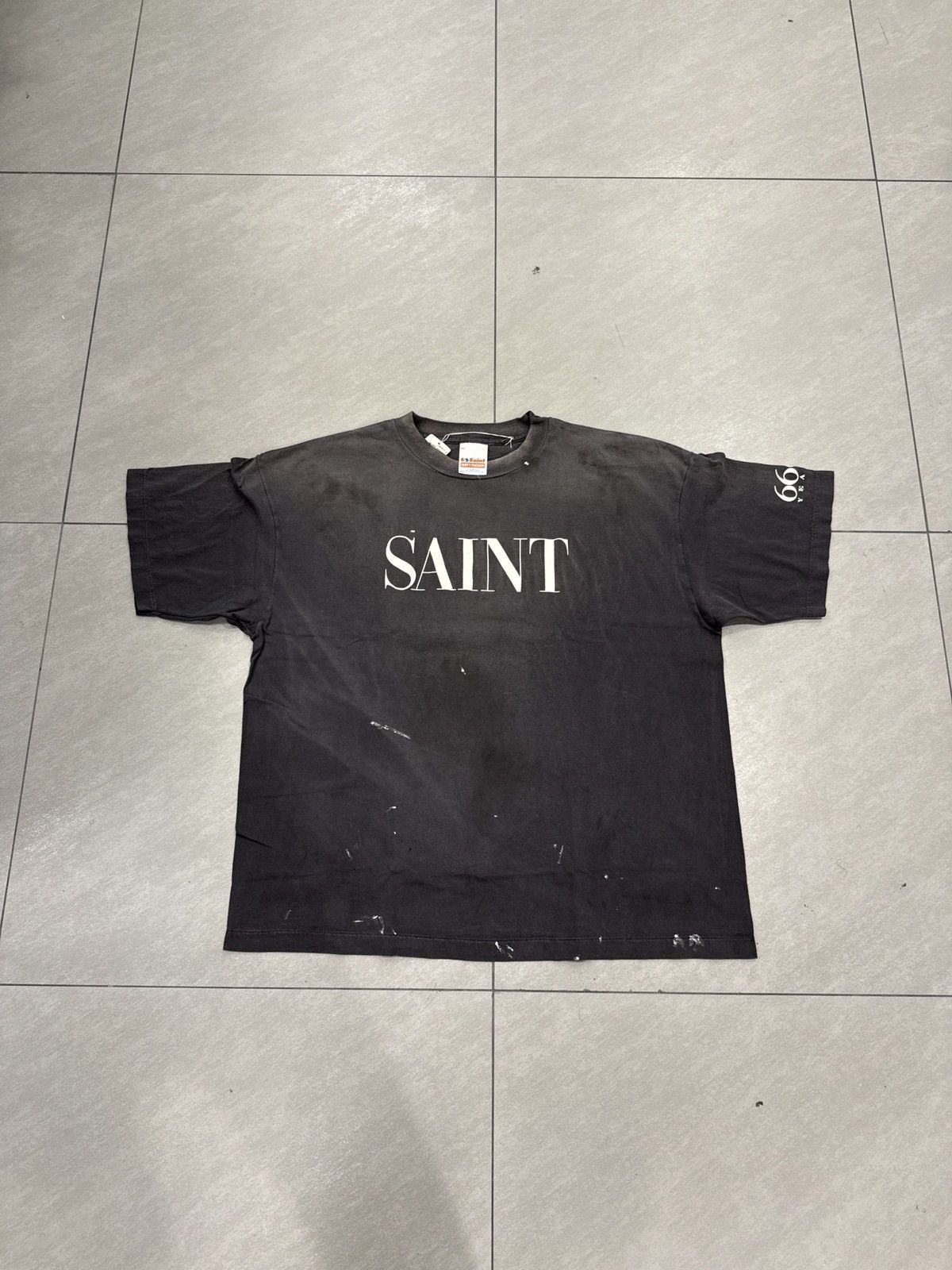 Saint Michael Saint Michael 666 Logo T-Shirt Size US XXL / EU 58 / 5 - 1 Thumbnail