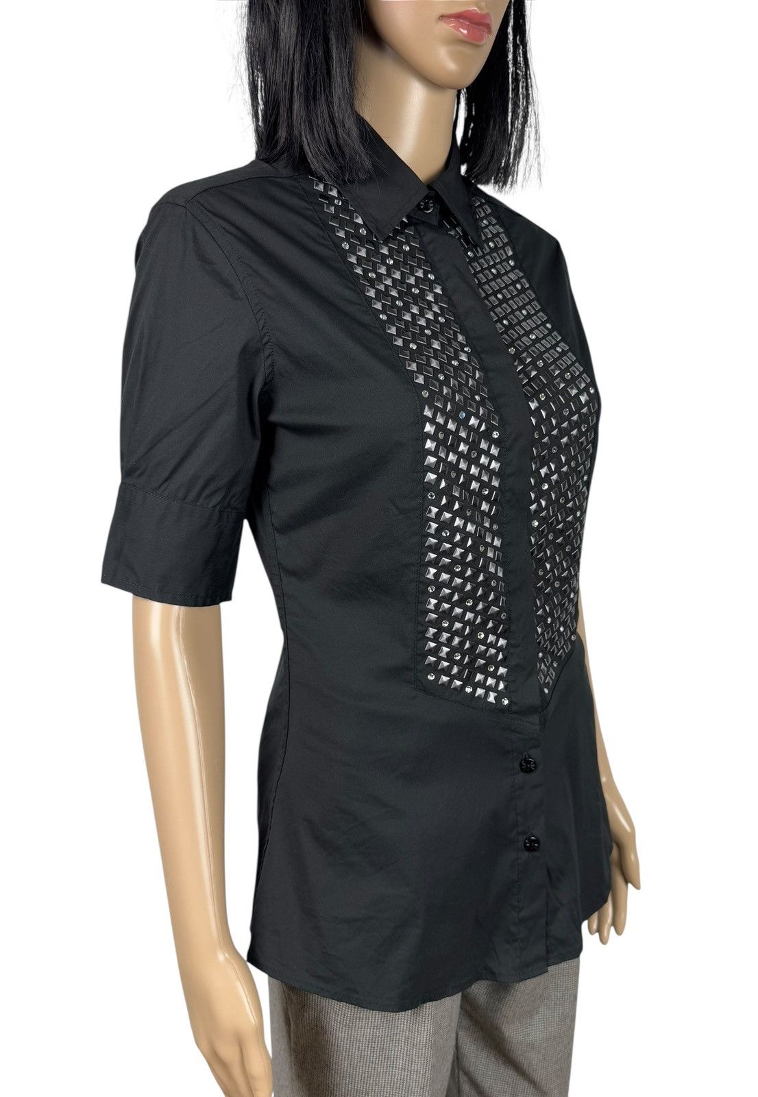 Other Vdp Shirt Button Up Emblished Short Sleeve Cotton size 40 Size US S / EU 44-46 / 1 - 3 Thumbnail