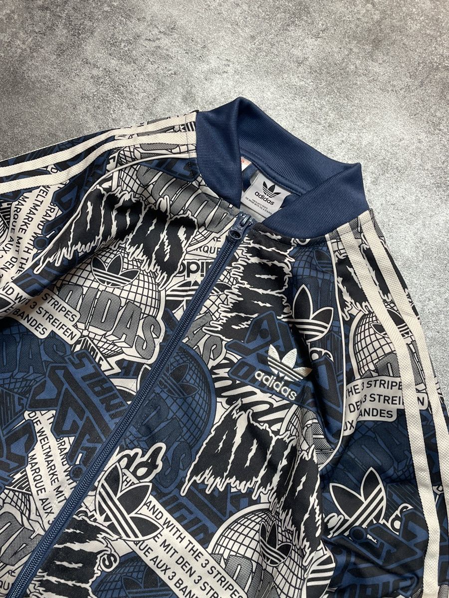 Adidas 🔥Offers🔥Adidas Sweatshirt Zip Hype Streetwear Size US XXS / EU 40 - 3 Thumbnail