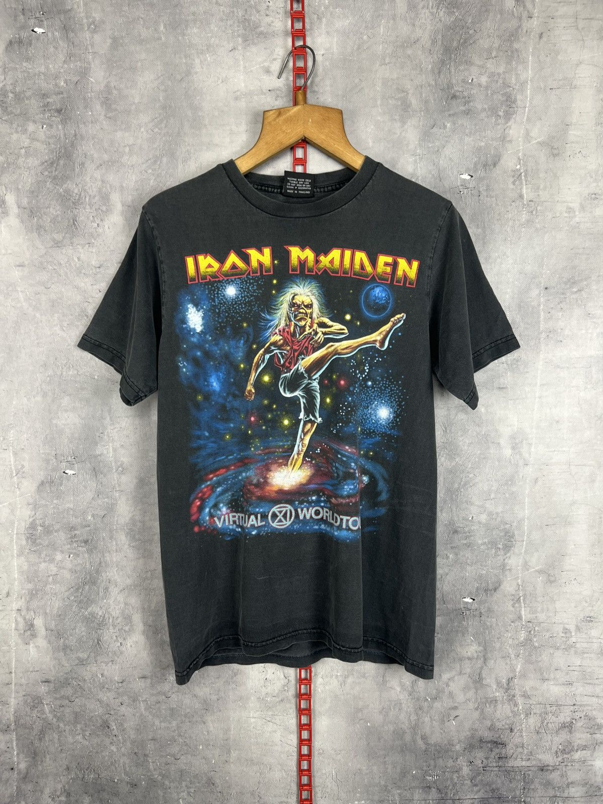 Band Tees × Iron Maiden × Vintage Iron maiden virtual XI world
