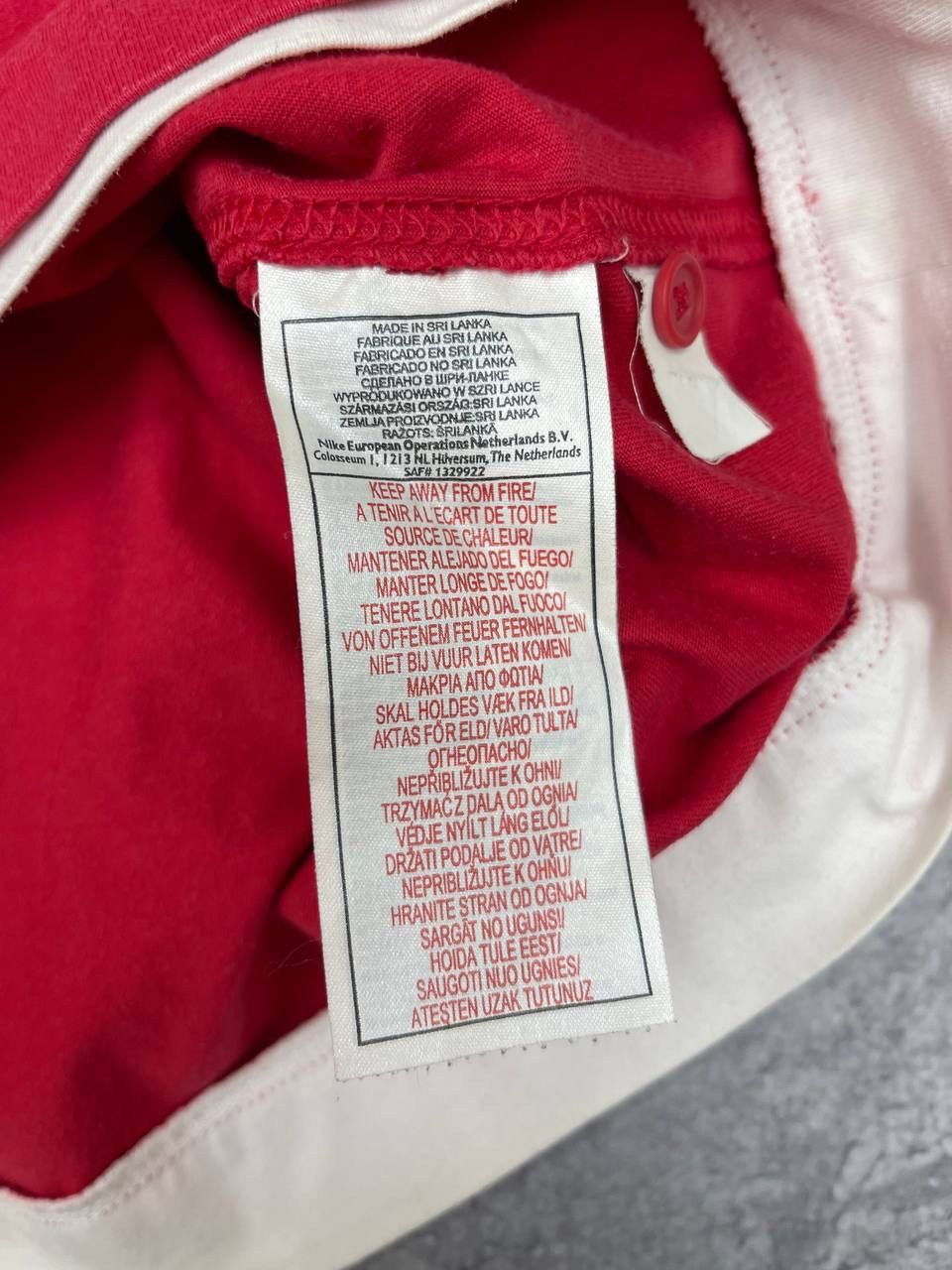 Nike Nike Arsenal FC Men Polo Shirt Fly Emirates 2010/11 Red Size US L / EU 52-54 / 3 - 6 Thumbnail