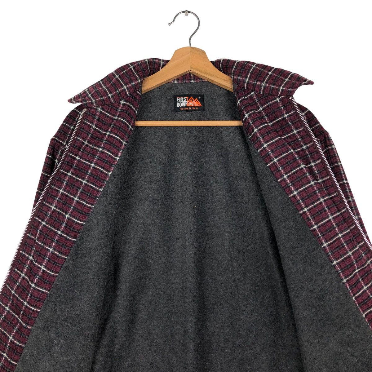 Japanese Brand 🔥Vintage Flannel Shirt Jacket Tartan Design First Down Usa Size US M / EU 48-50 / 2 - 14 Thumbnail