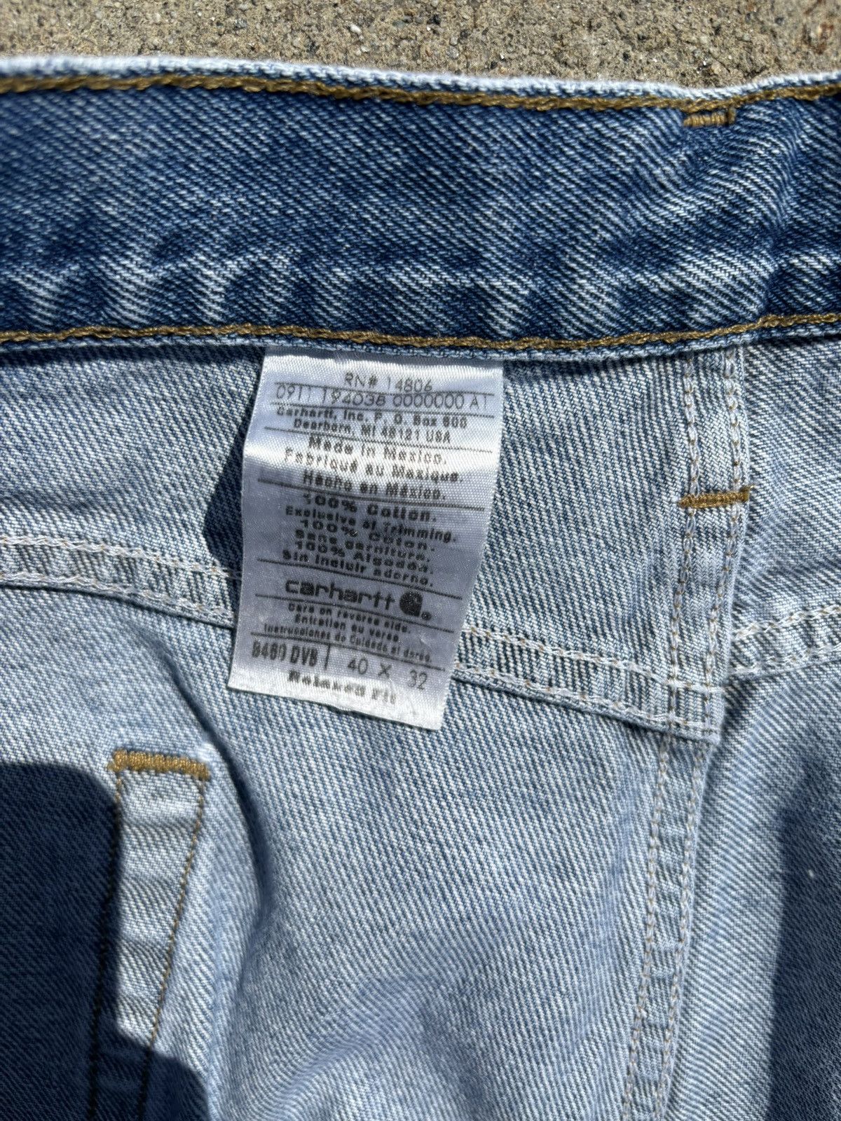 Carhartt Vintage Carhartt Relaxed Fit Denim Jeans Size US 40 / EU 56 - 6 Thumbnail
