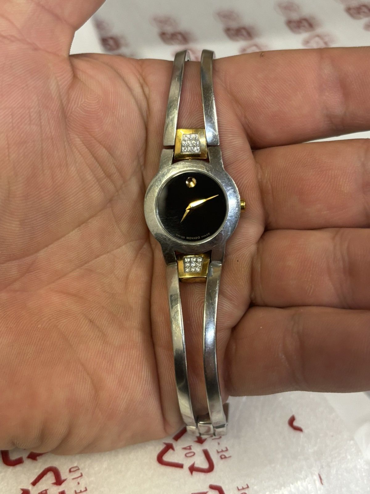 Movado Movado Amorosa 81.E41.1842 2-Tone Women’s Watch! Size ONE SIZE - 1 Thumbnail