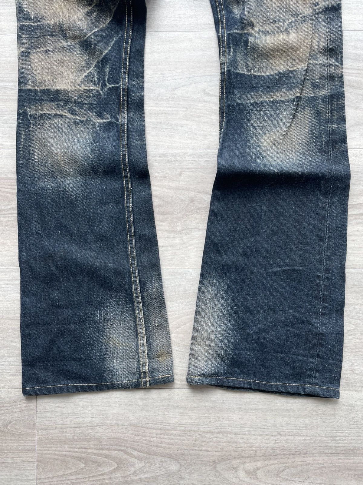 semanticdesign Semantic Design Punk Style Flare Denim Pants Size US 34 / EU 50 - 5 Thumbnail