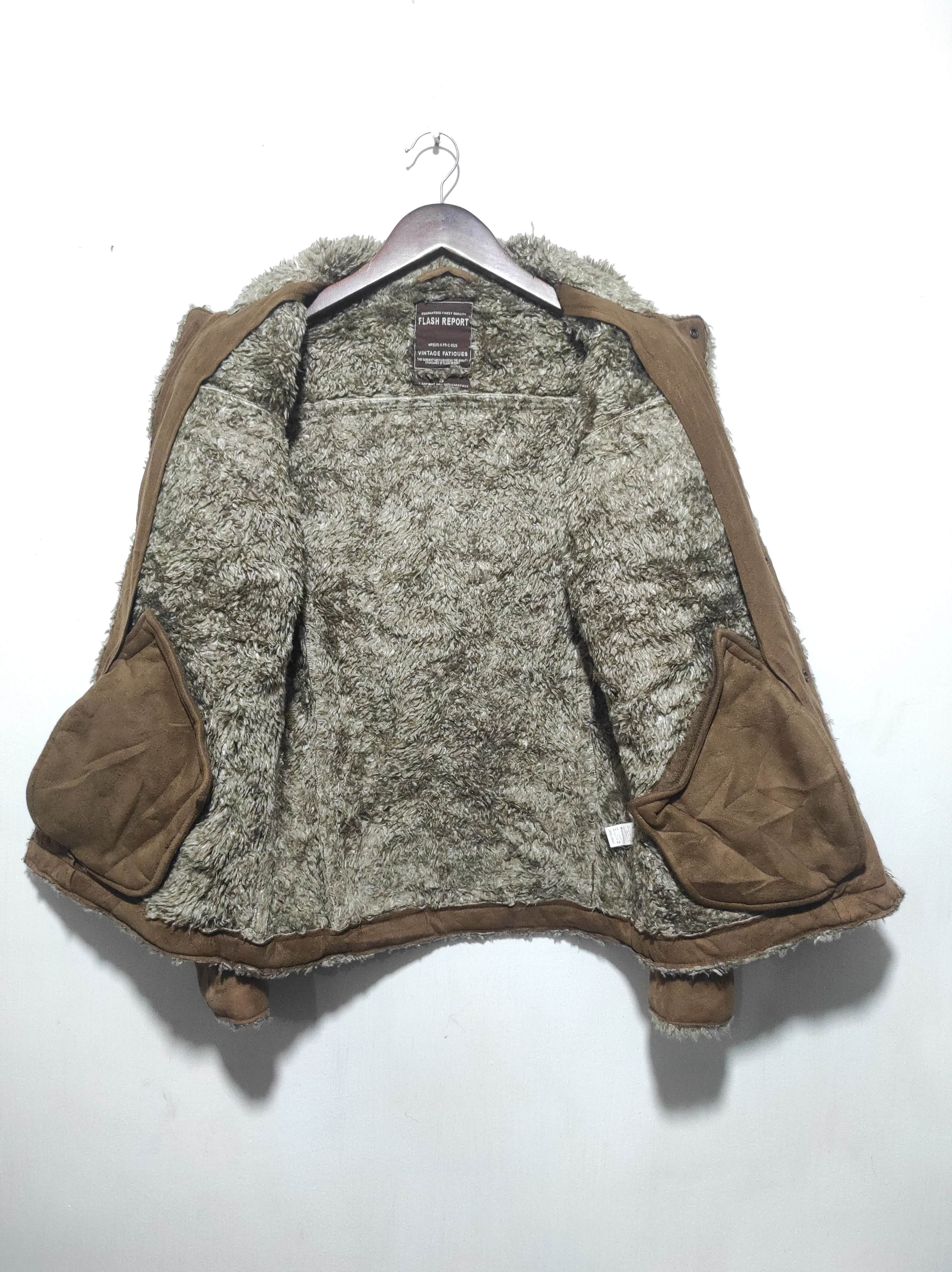14th Addiction Flash Report Vintage Fatigues Suede Parka Jacket Size US S / EU 44-46 / 1 - 15 Thumbnail