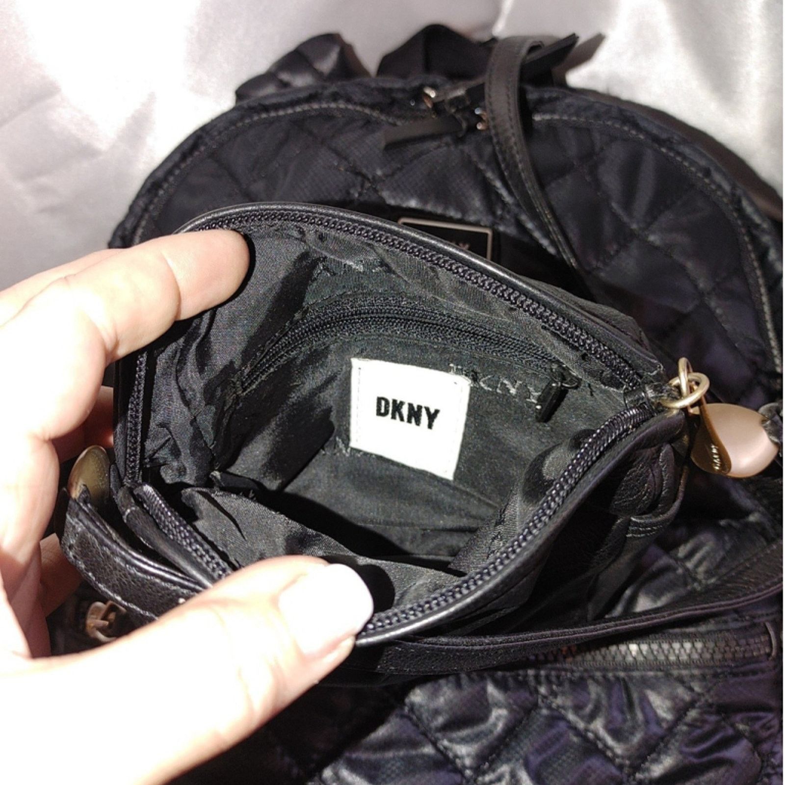 DKNY DKNY Backpack & Leather Crossbody Size ONE SIZE - 5 Thumbnail