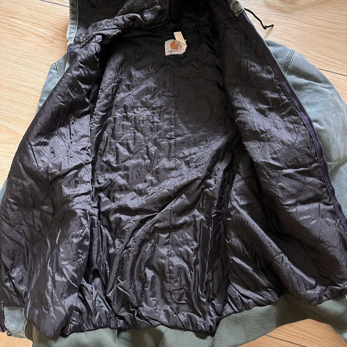 Carhartt × Vintage Late 90’s Carhartt Detroit Hoodie Size US XL / EU 56 / 4 - 6 Thumbnail