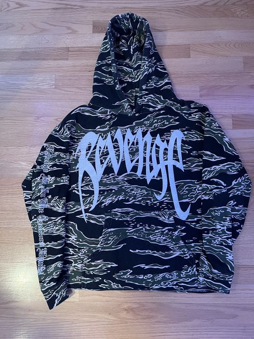 Revenge tiger sales camo hoodie