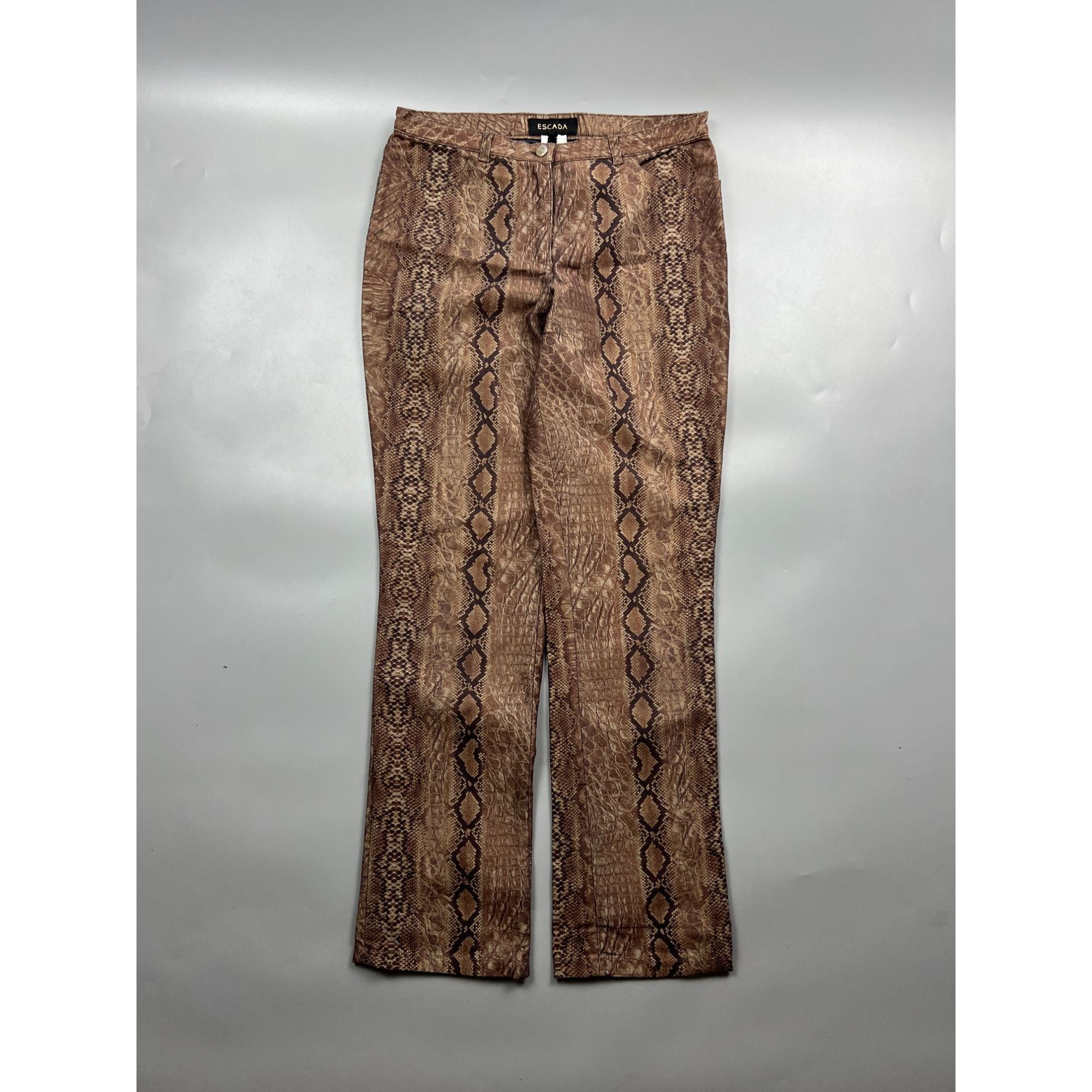 Escada Escada Snake Pattern Pants (Y0836) Size 30" / US 8 / IT 44 - 1 Thumbnail