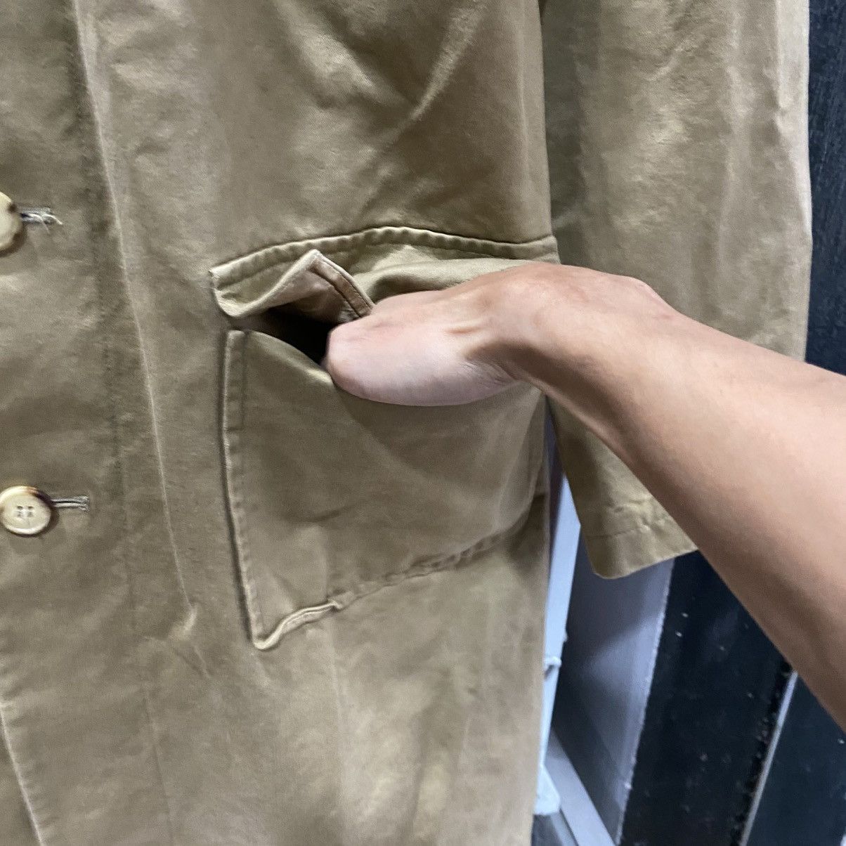 A.P.C. Vintage 1999 A.P.C Rue De Fleurus Paris TrenchCoat Hoodie M Size US M / EU 48-50 / 2 - 8 Thumbnail