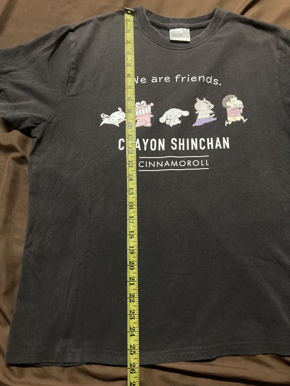 Anime × Japanese Brand Crayon Shinchan x Cinnamoroll Tee Size US L / EU 52-54 / 3 - 6 Thumbnail