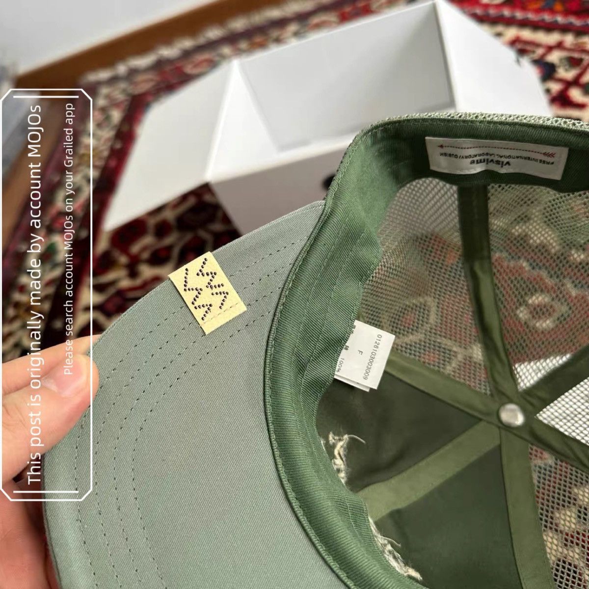 Visvim Visvim 26SS Goodyear II Cap Green mo.jos54011 Size ONE SIZE - 7 Thumbnail