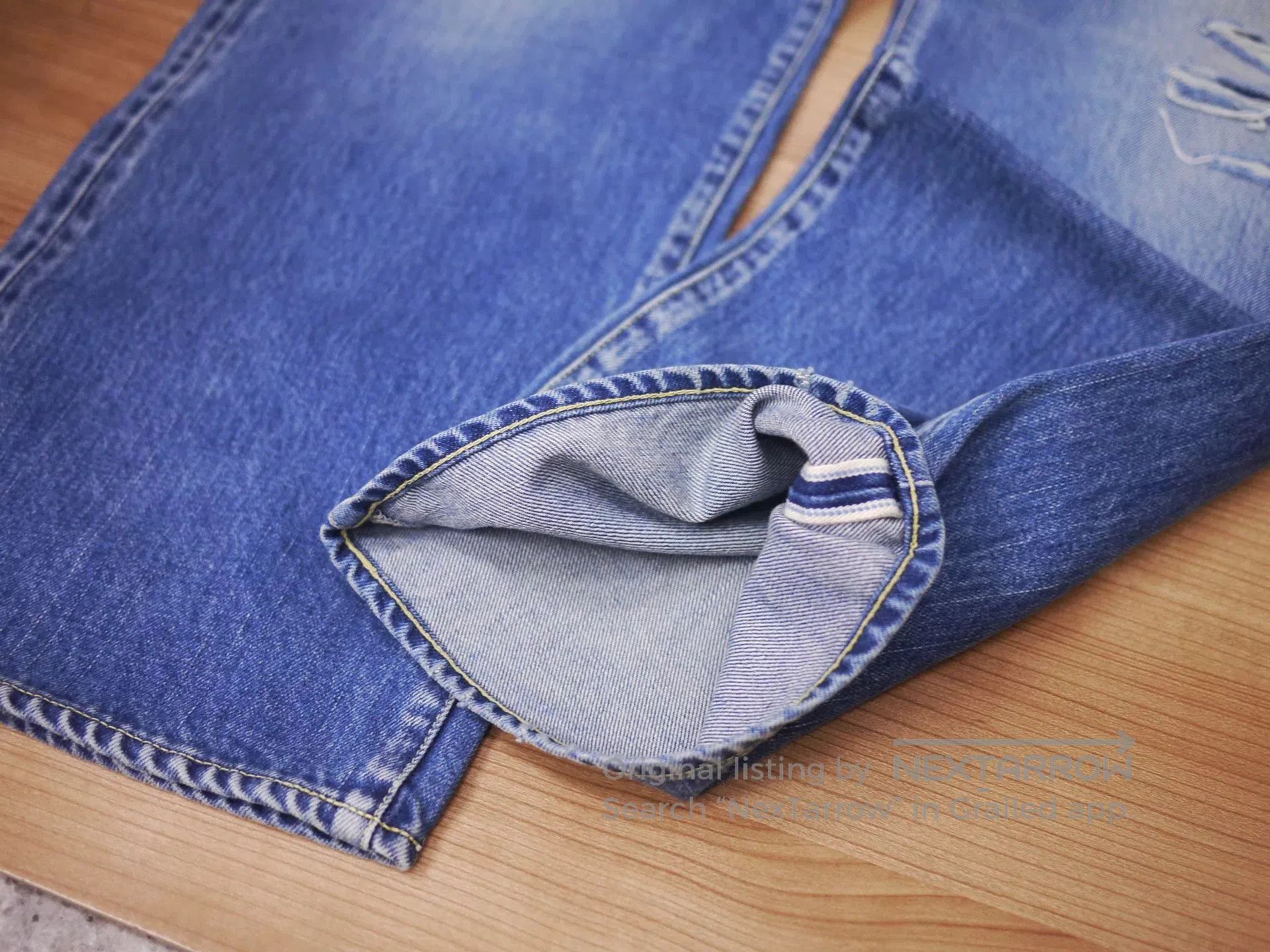 Visvim visvim social sculpture wide leg jeans. Size US 34 / EU 50 - 3 Thumbnail