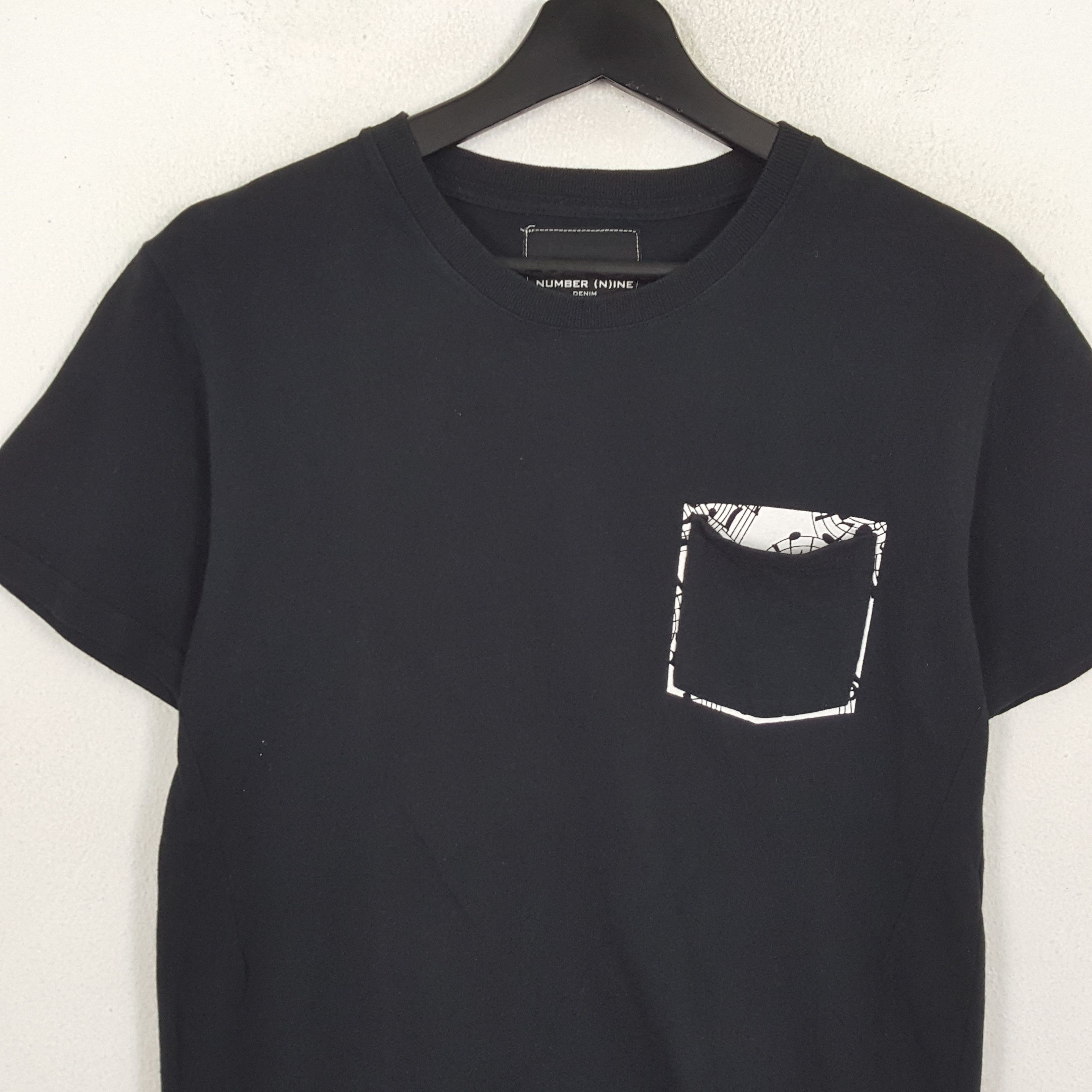 Japanese Brand × Number (N)ine × Vintage NUMBER NINE Japanese Brand Streetwear Custom Art Tshirt Size US S / EU 44-46 / 1 - 4 Thumbnail