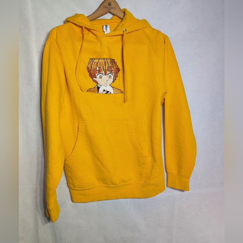Other Independent TC S Yellow Zenitsu Demon Slayer Embroidered Ho Size US S / EU 44-46 / 1 - 2 Thumbnail