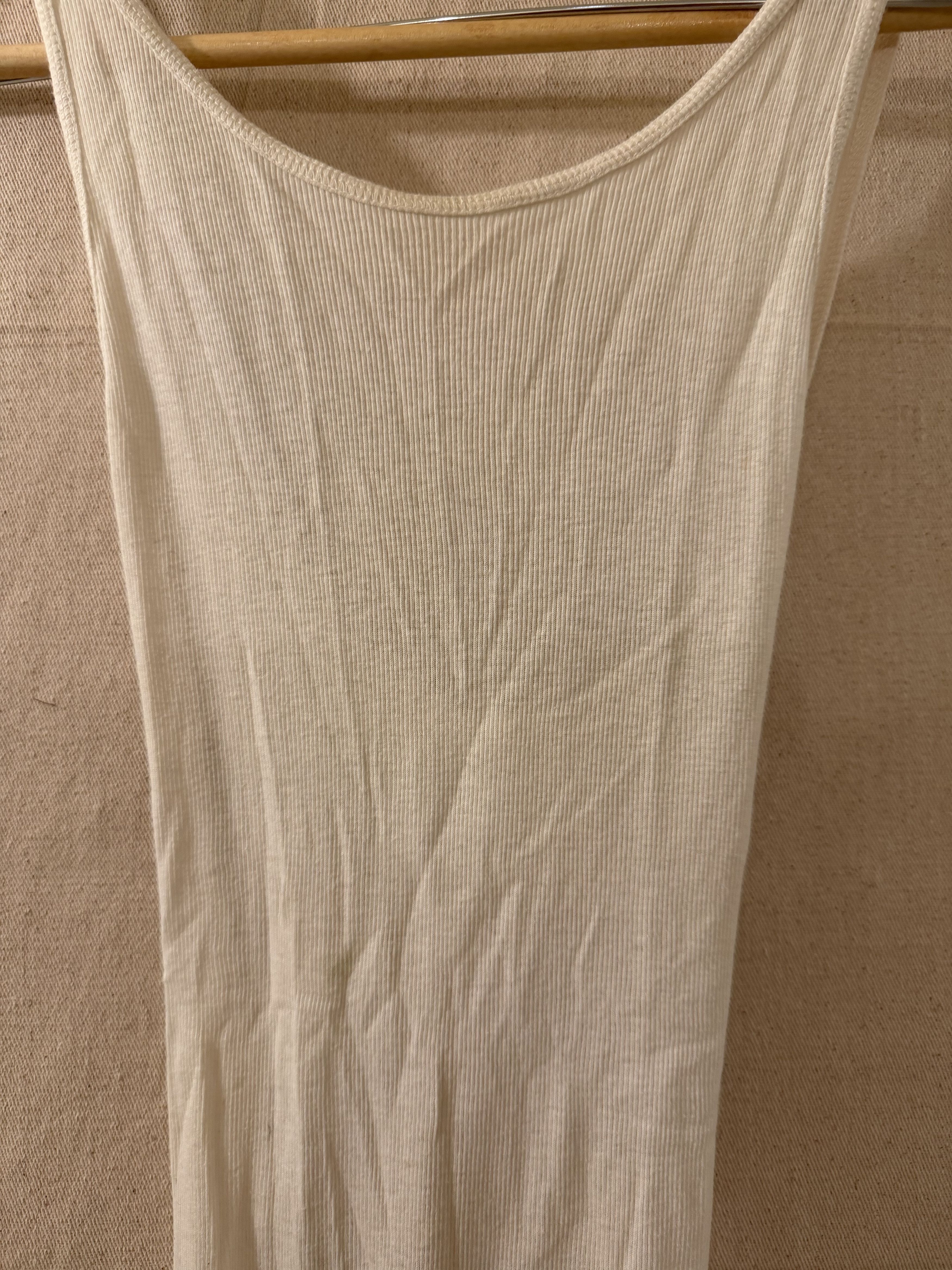 Boris Bidjan Saberi Boris Bidjan Saberi Cross Back Cotton Jersey Tank XS Size XS / US 0-2 / IT 36-38 - 2 Thumbnail