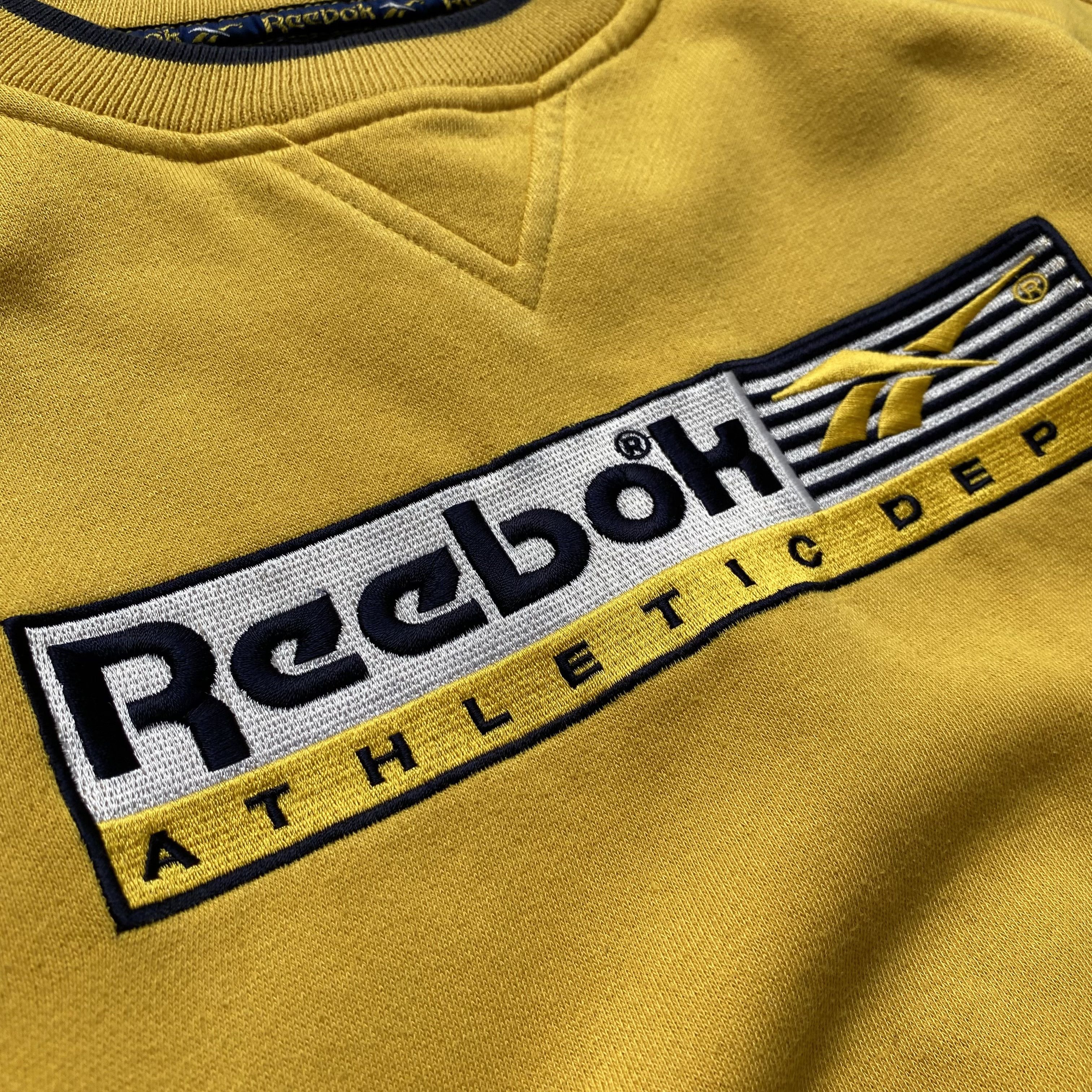 Reebok Vintage 90s Reebok Athletic sweatshirt Center logo Nike puma Size US XS / EU 42 / 0 - 5 Thumbnail