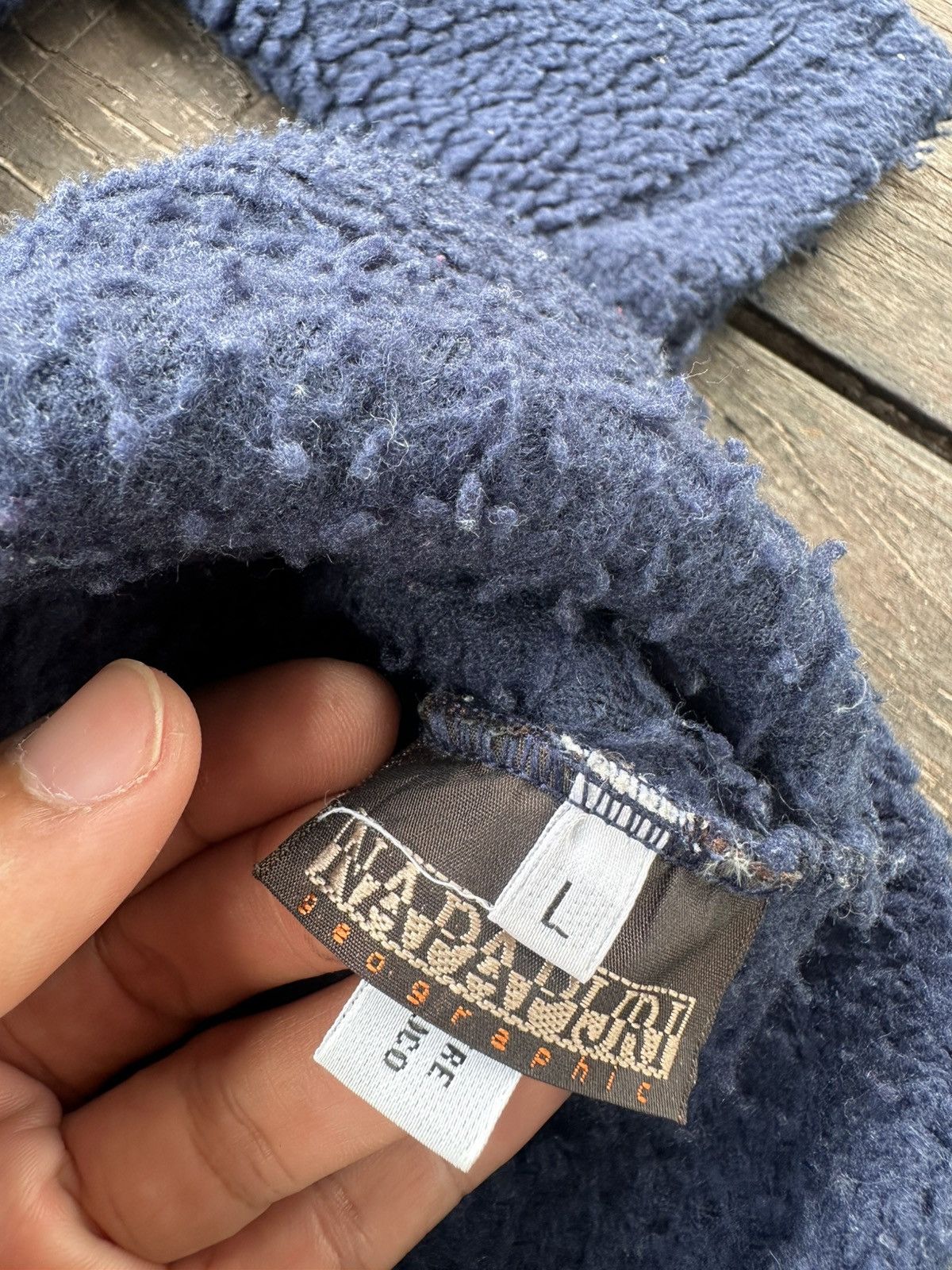 Napapijri Napapijri fleece half zipper Size US L / EU 52-54 / 3 - 7 Thumbnail