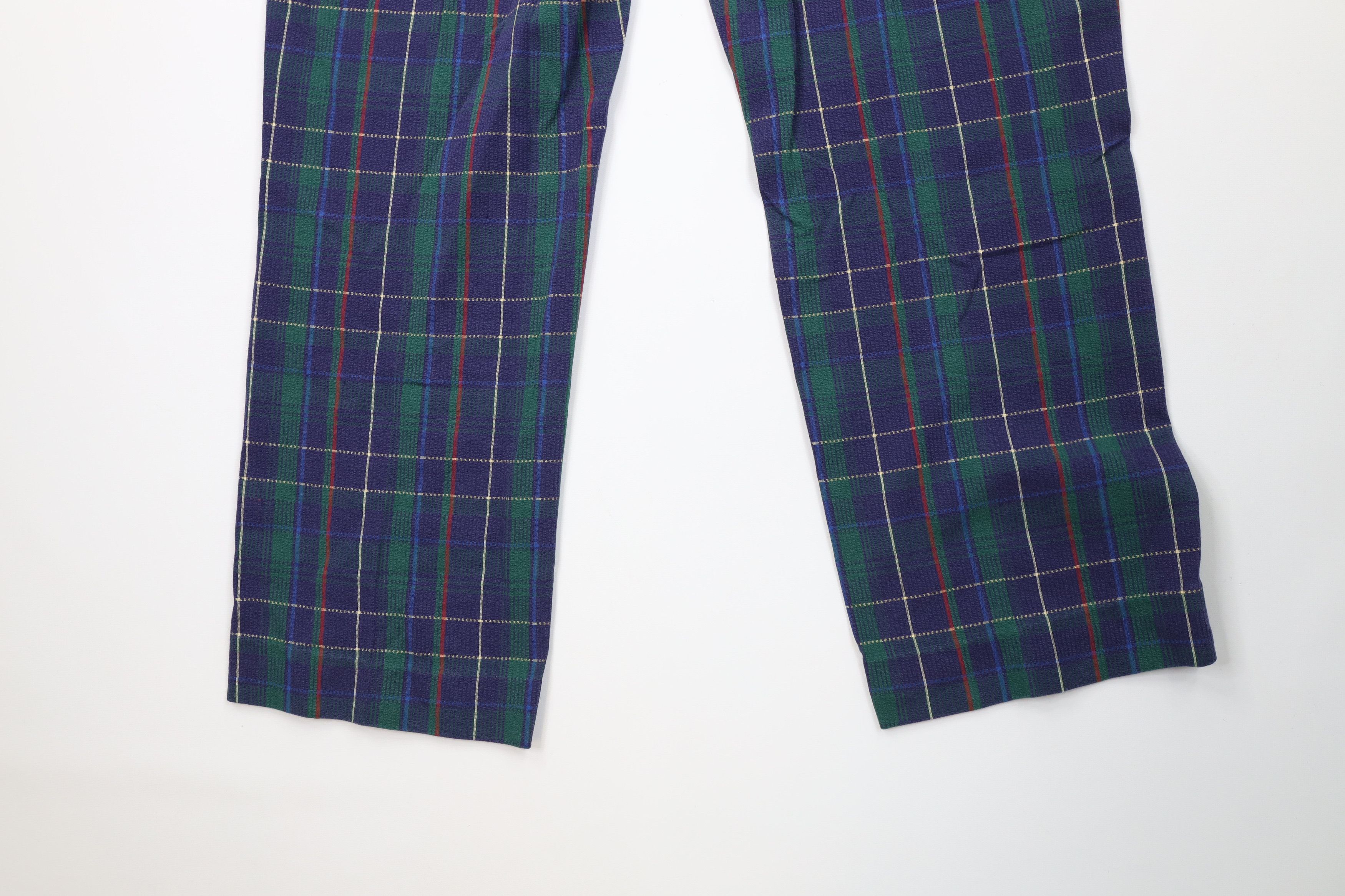 Orvis Vintage 70s Orvis Seersucker Wide Leg Chino Pants Plaid USA Size US 38 / EU 54 - 13 Thumbnail