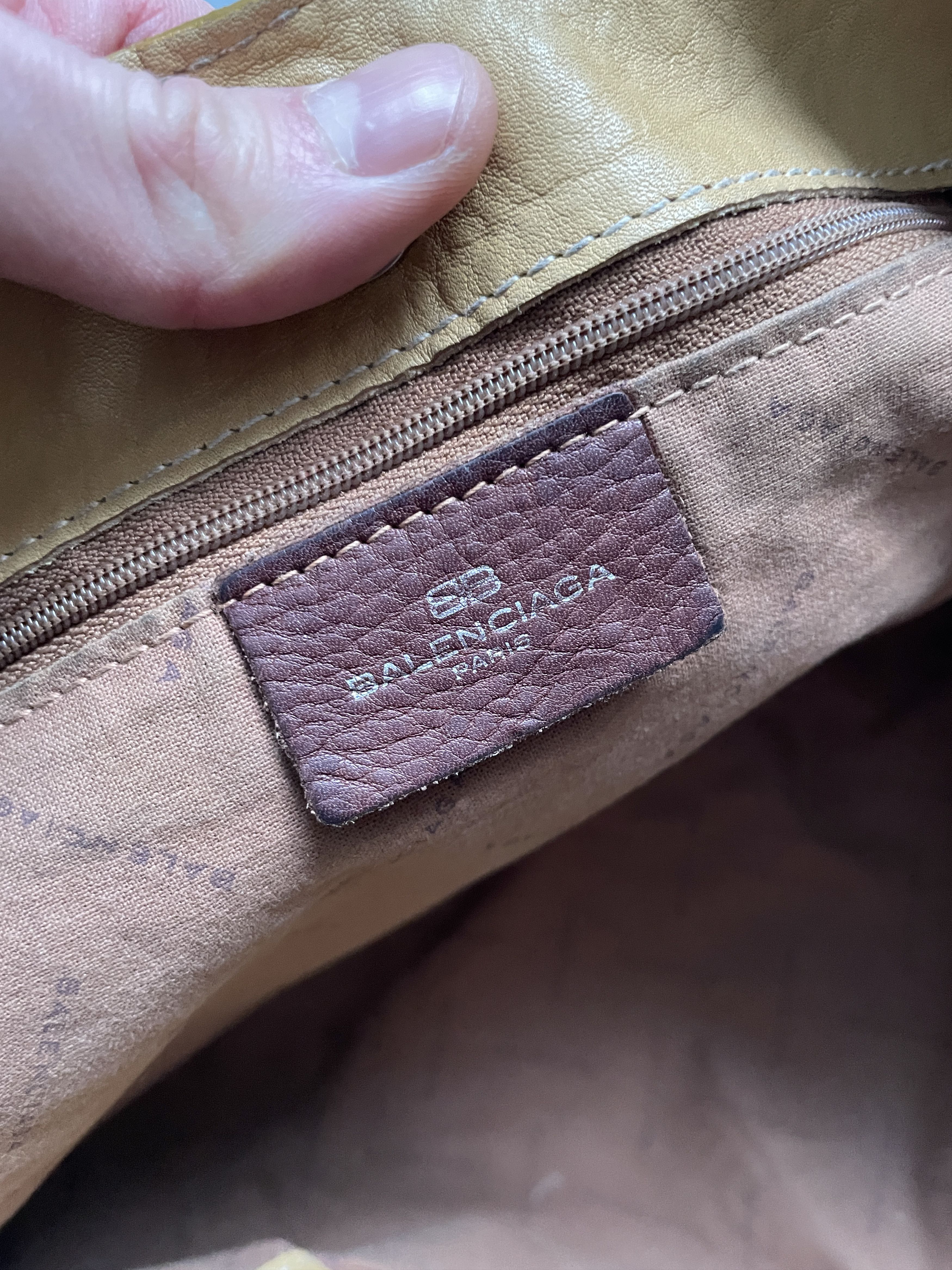 Balenciaga Y2K BALENCIAGA BEIGE TWO TONE LEATHER NOT CITY BAG Size ONE SIZE - 4 Thumbnail
