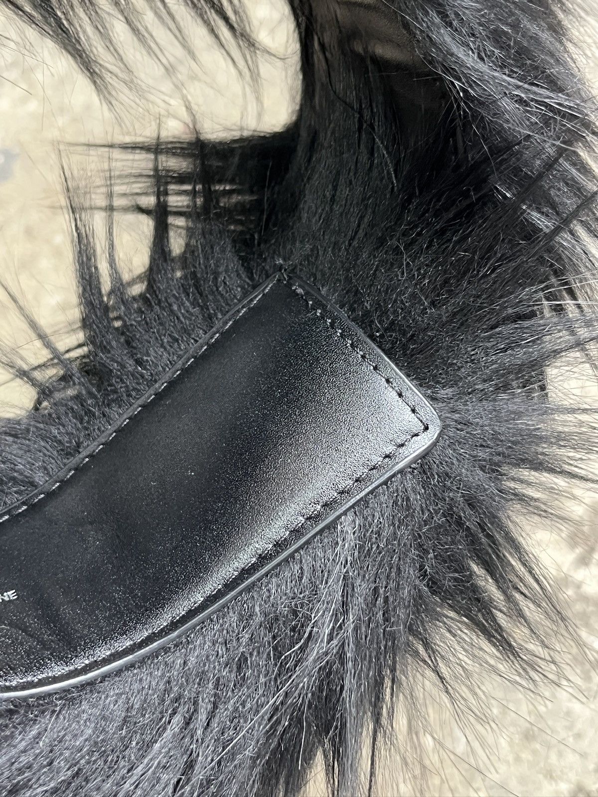 WE11DONE We11done Faux Fur Choker Necklace (unisex) Size ONE SIZE - 8 Thumbnail