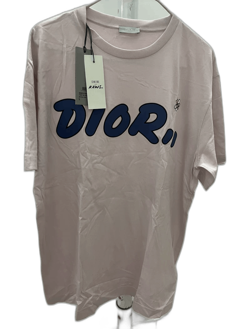 Dior Dior Kaws Collaboration Logo Short Sleeve Shirt-yf Size US L / EU 52-54 / 3 - 1 Thumbnail