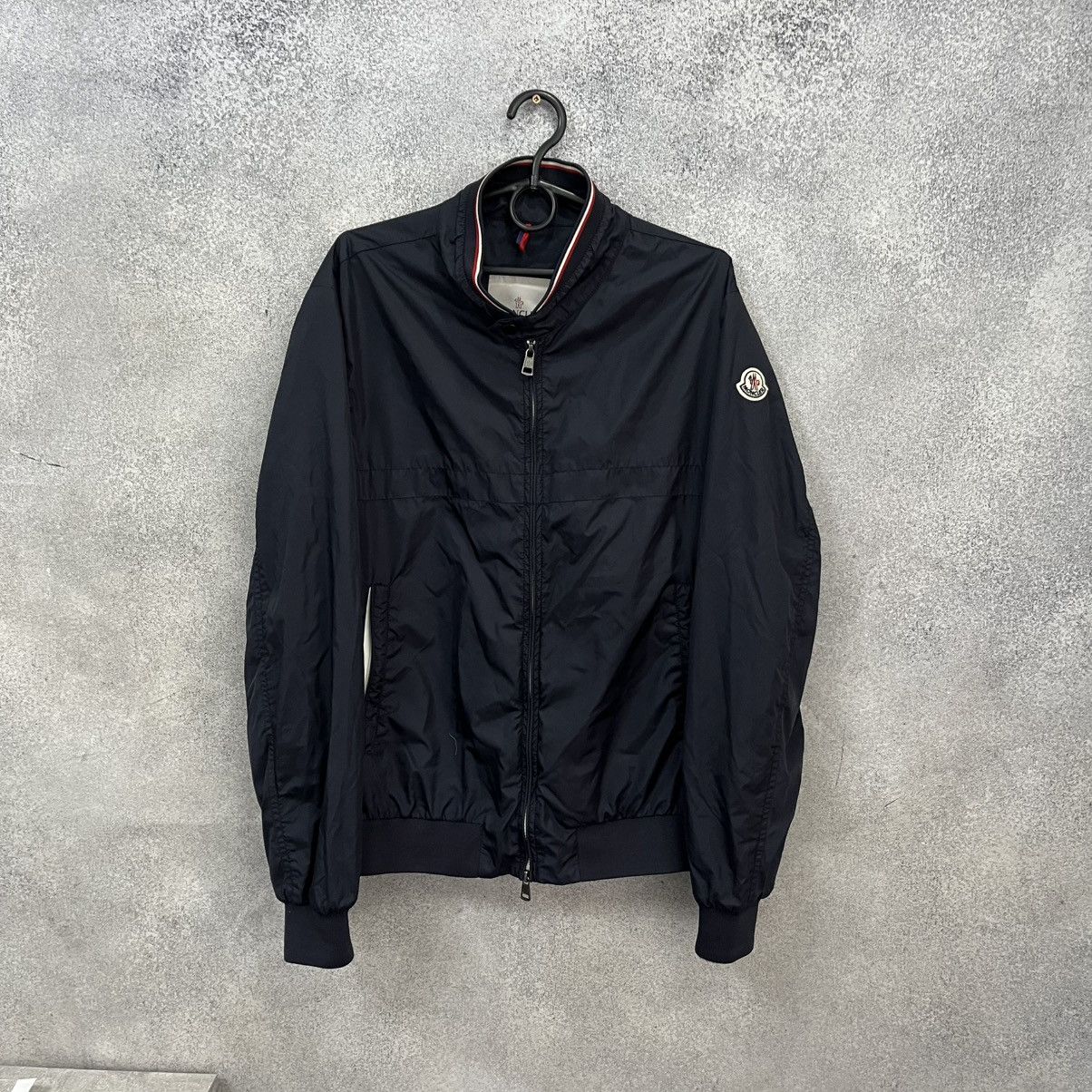Moncler Moncler blue nylon light windbreaker jacket Size US XL / EU 56 / 4 - 1 Thumbnail