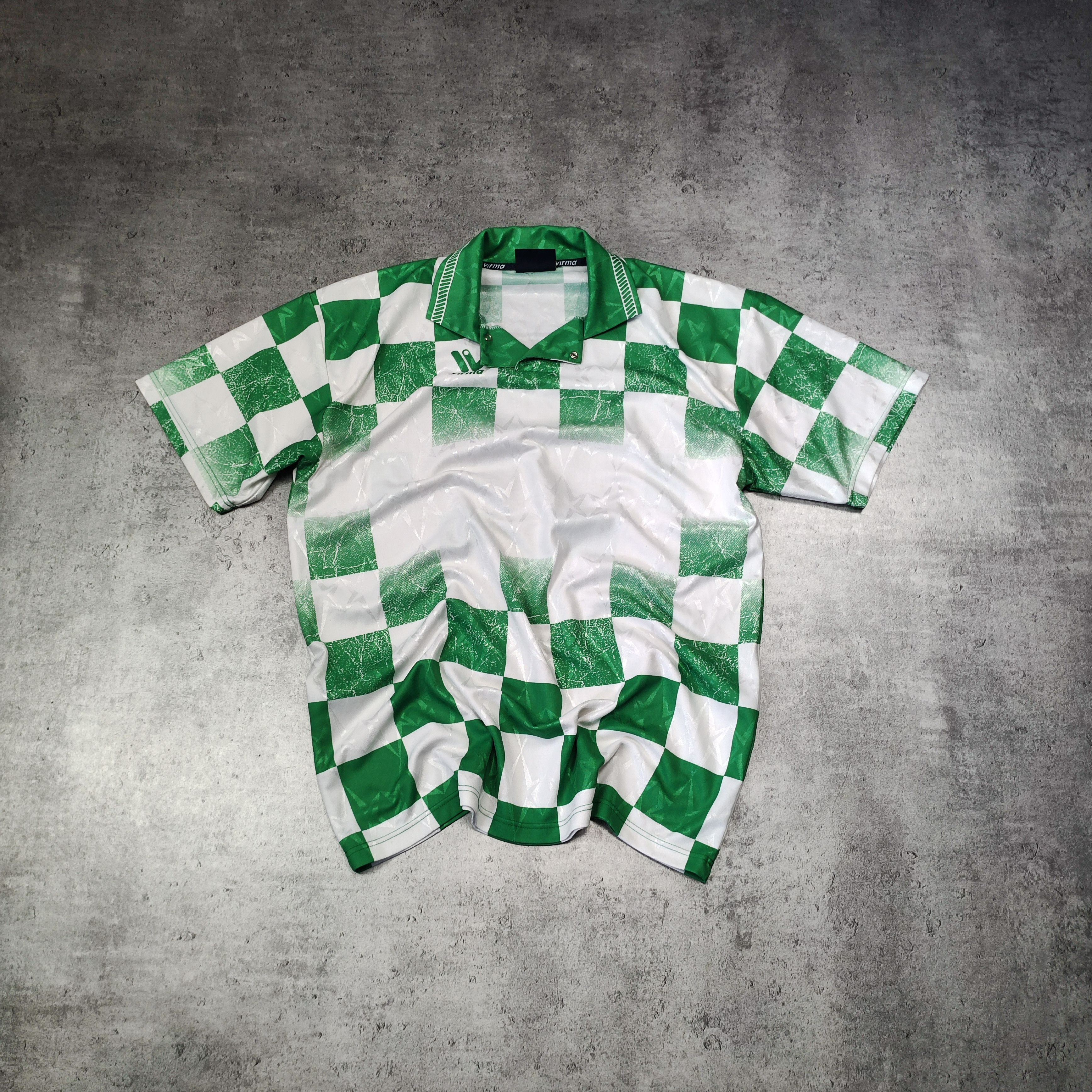 Vintage Vintage RARE 90s Avant Garde Football Longsleeve Jersey Size US XL / EU 56 / 4 - 1 Thumbnail