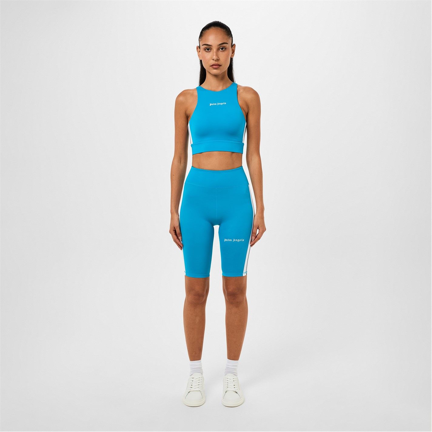 Palm Angels o1g2r1mq0325 Crop Top in Blue Size XS / US 0-2 / IT 36-38 - 6 Thumbnail