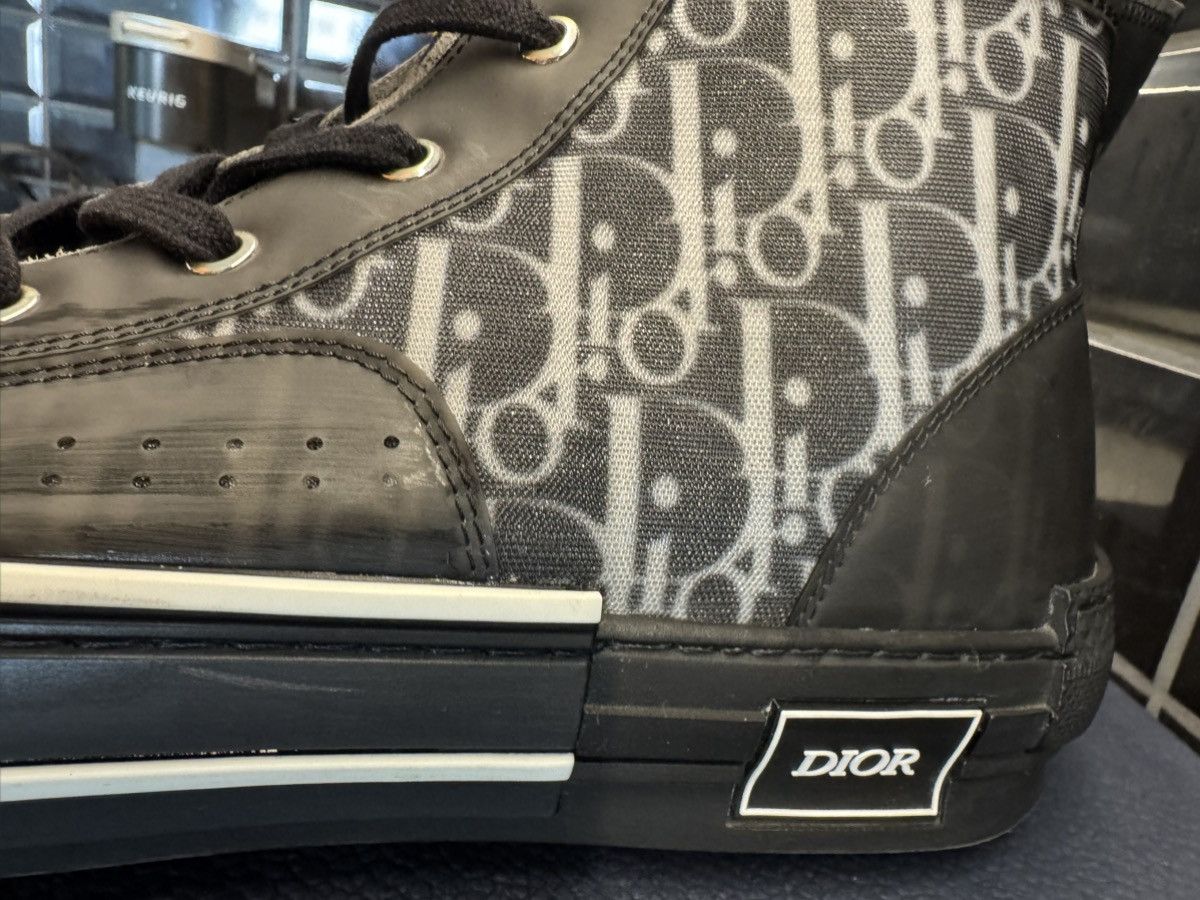 Dior Dior B23 Kim Jones High-Top – Oblique Black – Size 13 Size US 13 / EU 46 - 6 Thumbnail