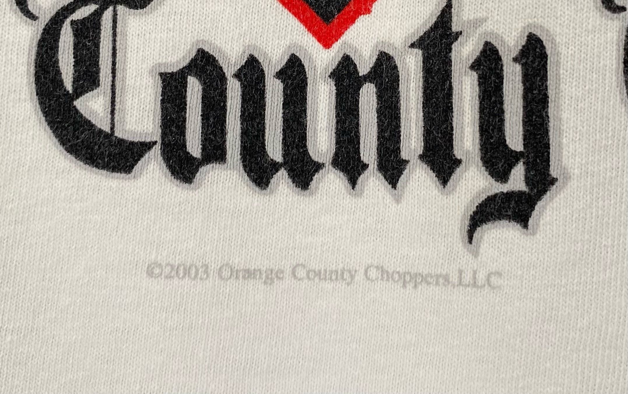 Vintage Y2K Orange County Choppers Dice Spades Distressed T-Shirt XL Size US XL / EU 56 / 4 - 5 Thumbnail