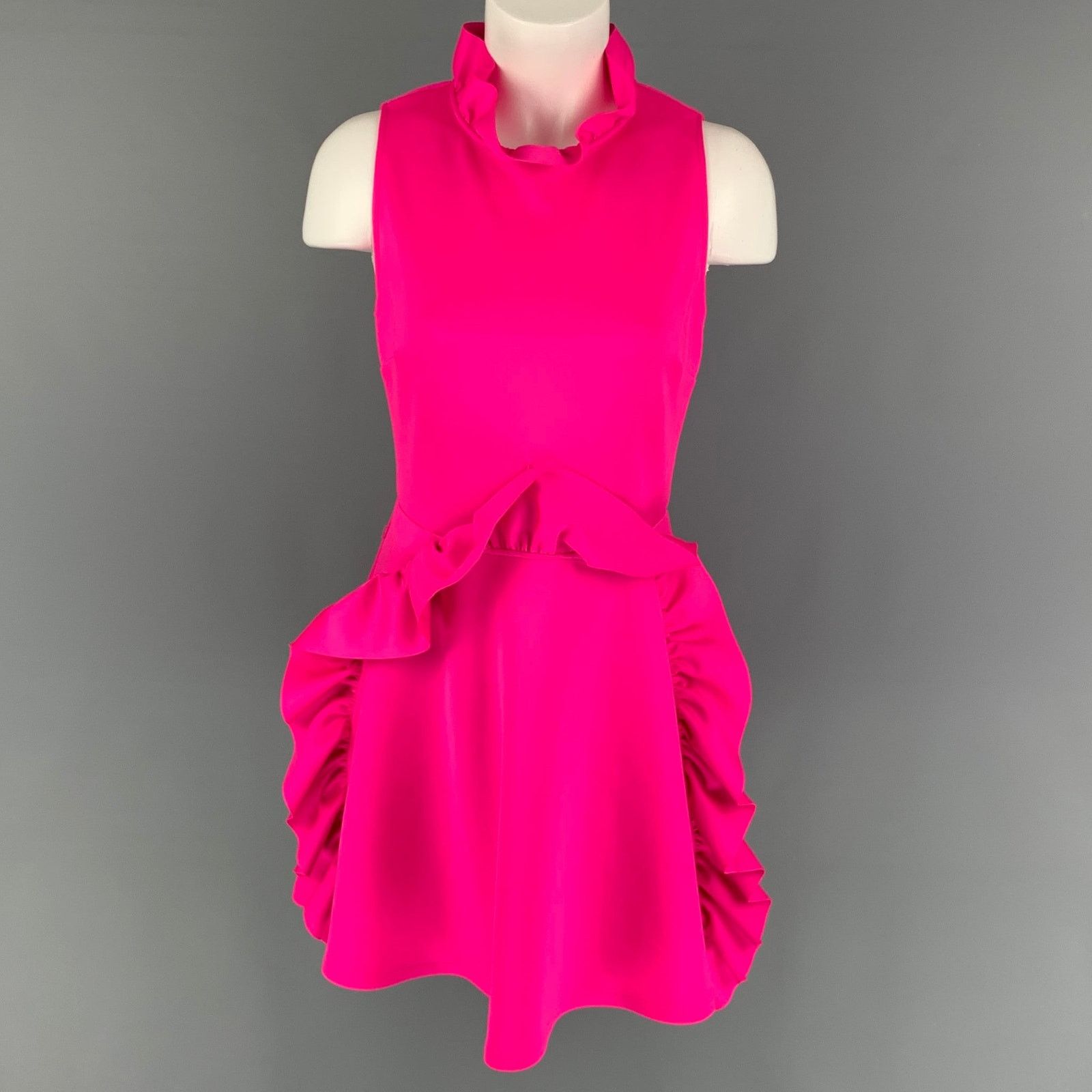 Ted Baker TED BAKER Size 2 Pink Polyester Sleeveless Dress Size XS / US 0-2 / IT 36-38 - 1 Thumbnail